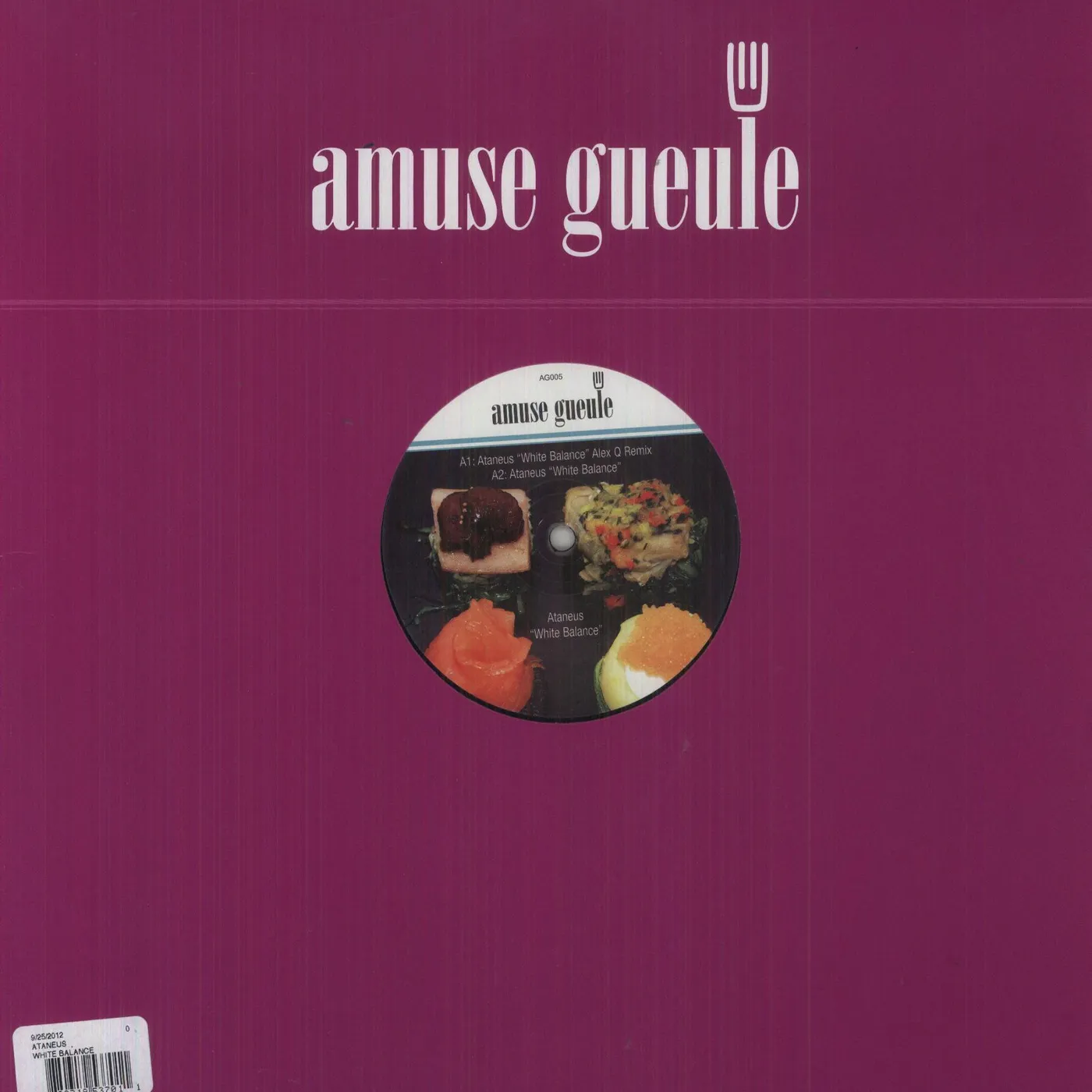 Ataneus White Balance Vinyl Record