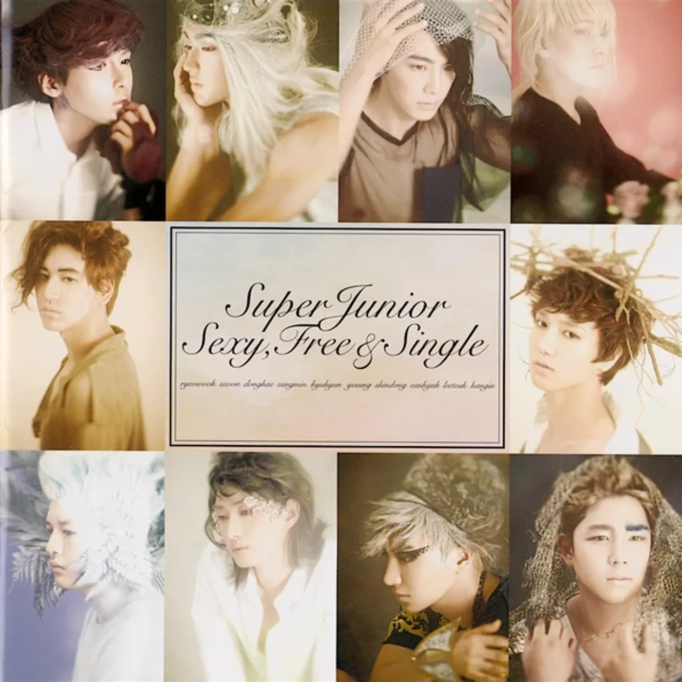 SUPER JUNIOR SEXY FREE & SINGLE CD