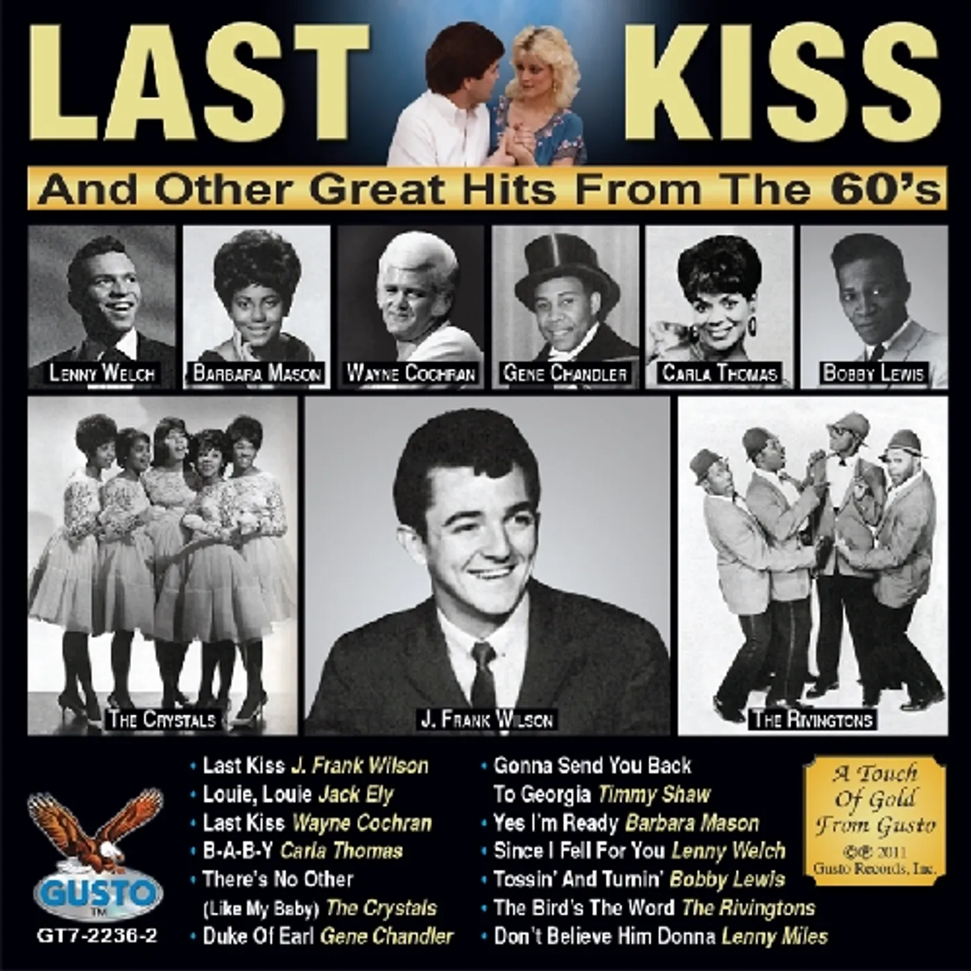 Various Artists  LAST KISS HITS OF THE 60'S CD