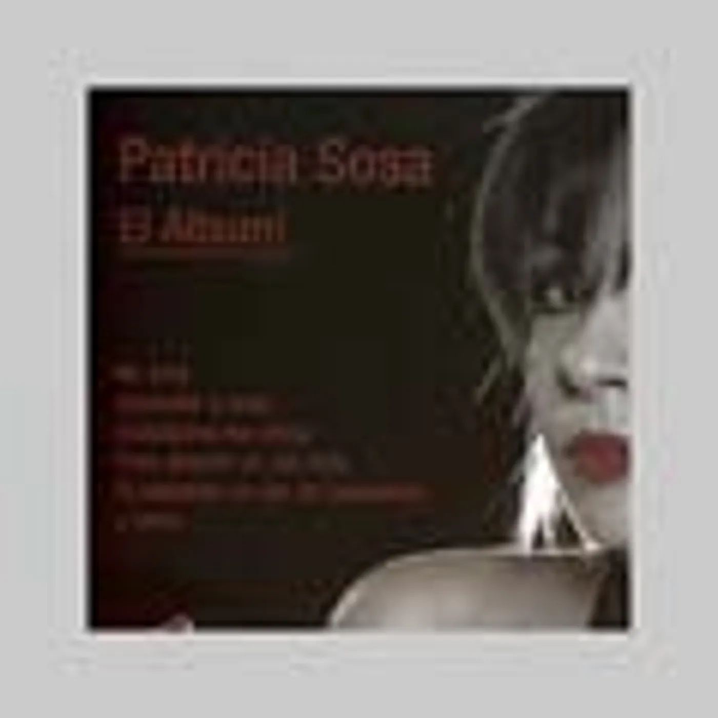 Patricia Sosa EL ALBUM CD