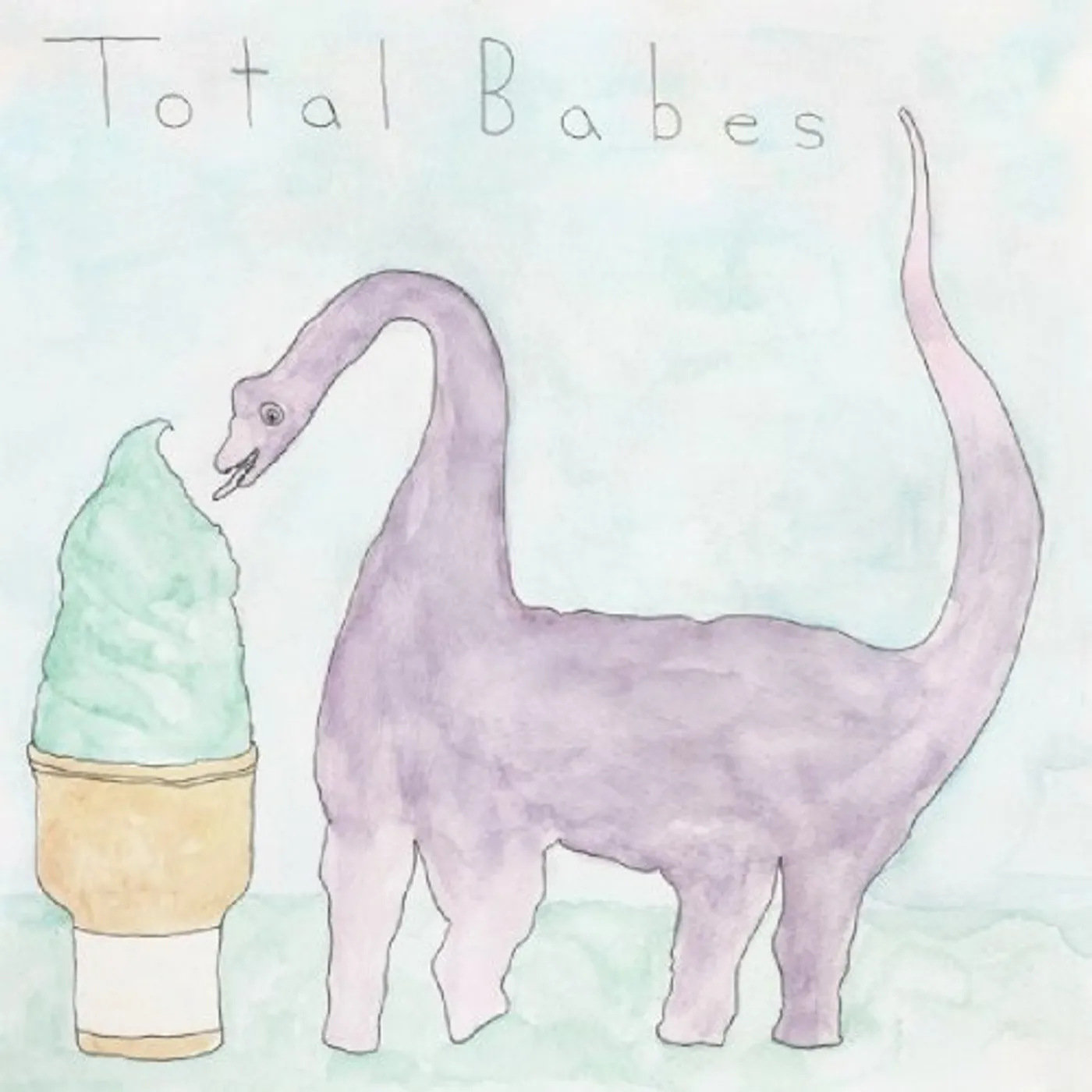 Total Babes SWIMMING THROUGH SUN Vinyl Record