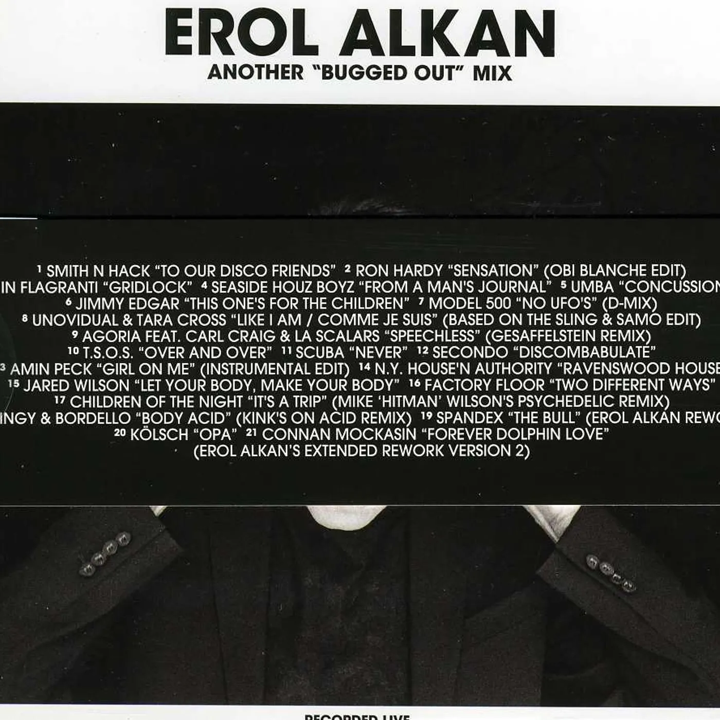 Erol Alkan ANOTHER BUGGED OUT MIX & BUGGED IN SELECTION CD