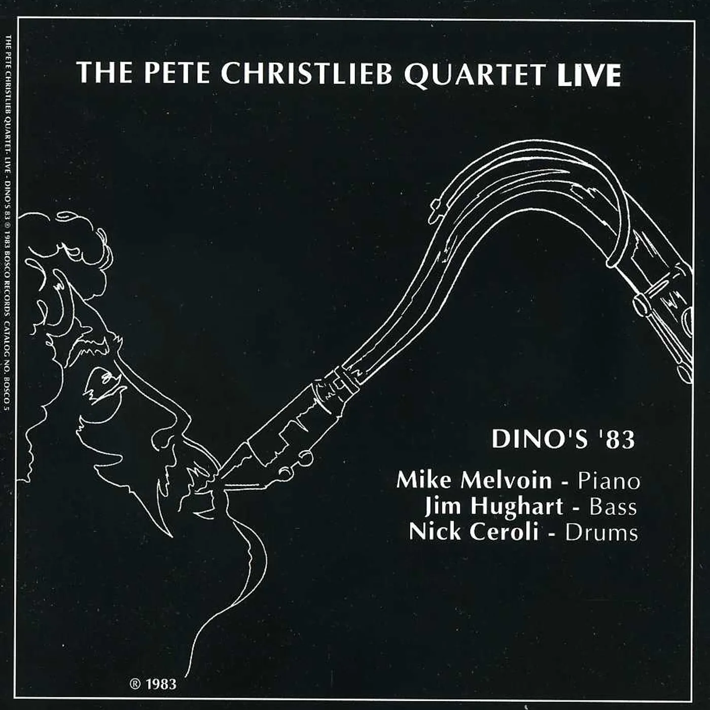 Pete Christlieb LIVE-DINO'S 83 CD