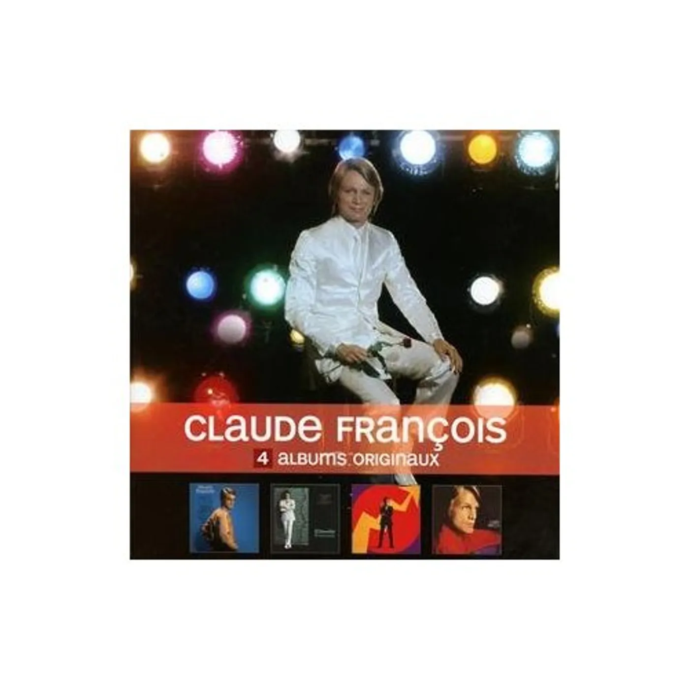 Claude François 4 ORIGINAL ALBUMS CD