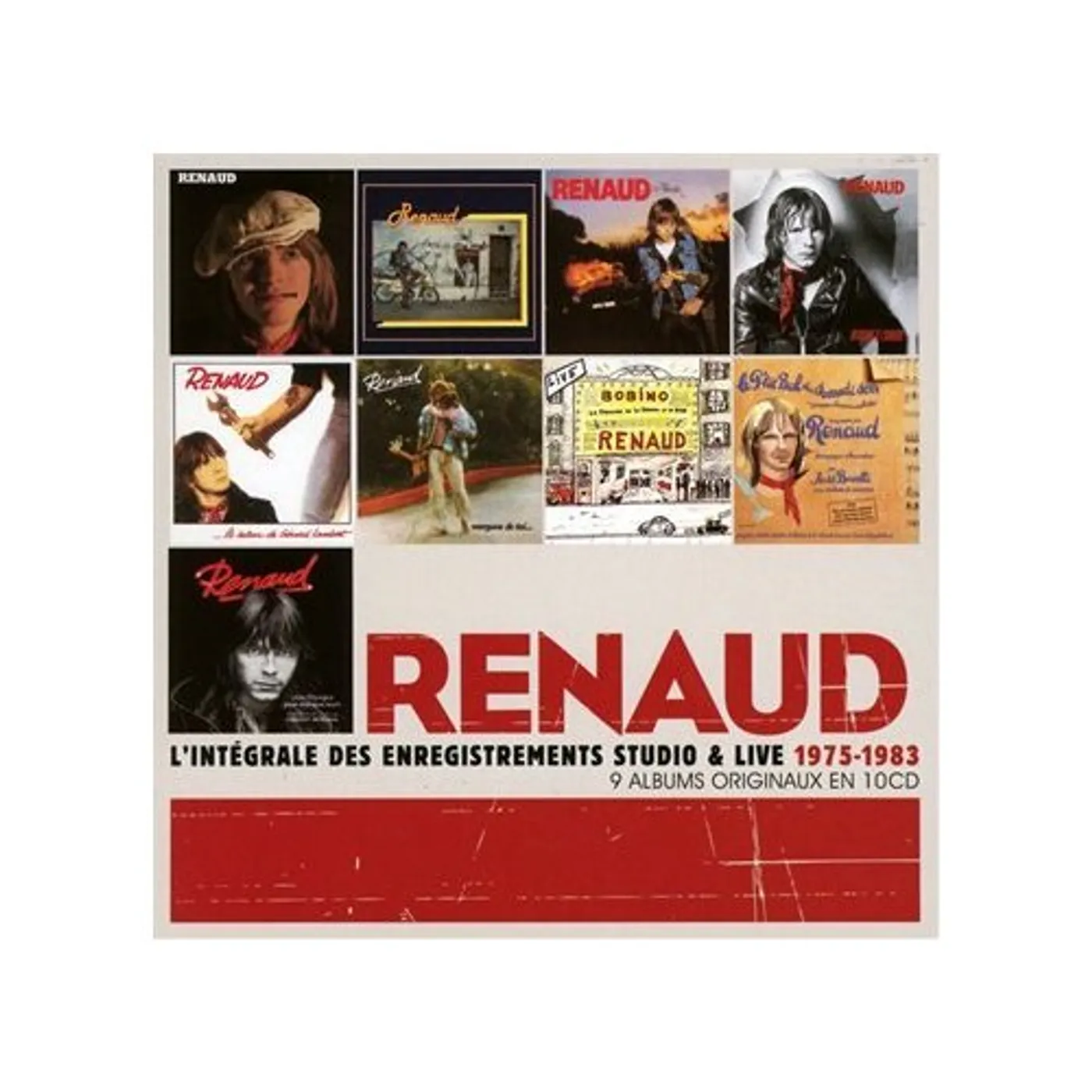 Renaud INTEGRALE DES ENREGISTREMENTS CD