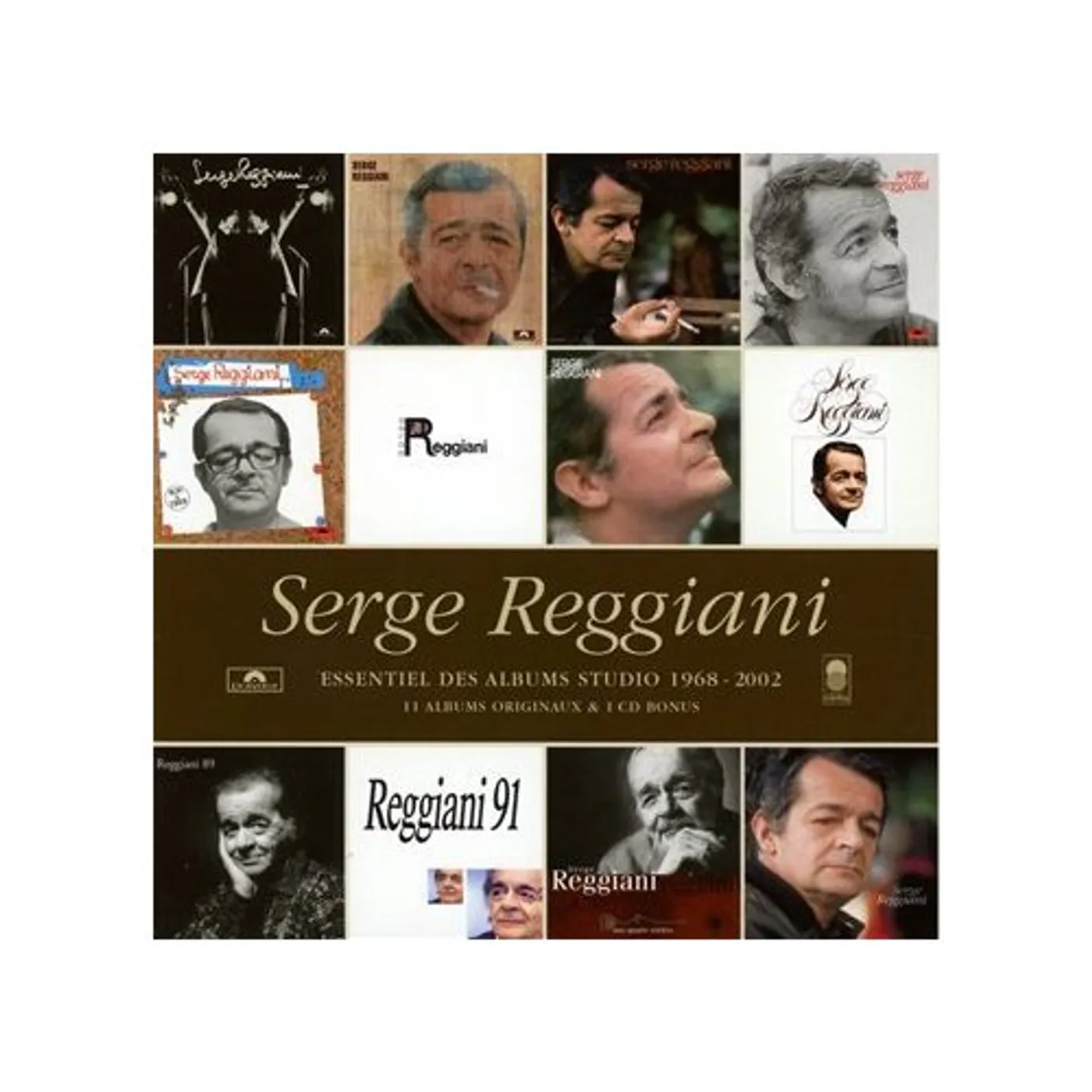 Serge Reggiani ESSENTIEL ALBUMS STUDIOS CD