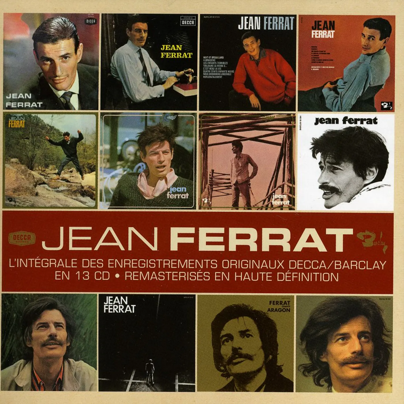 Jean Ferrat L'INTEGRALE DES ENREGISTREMENTS ORIGINAUX DECCA CD