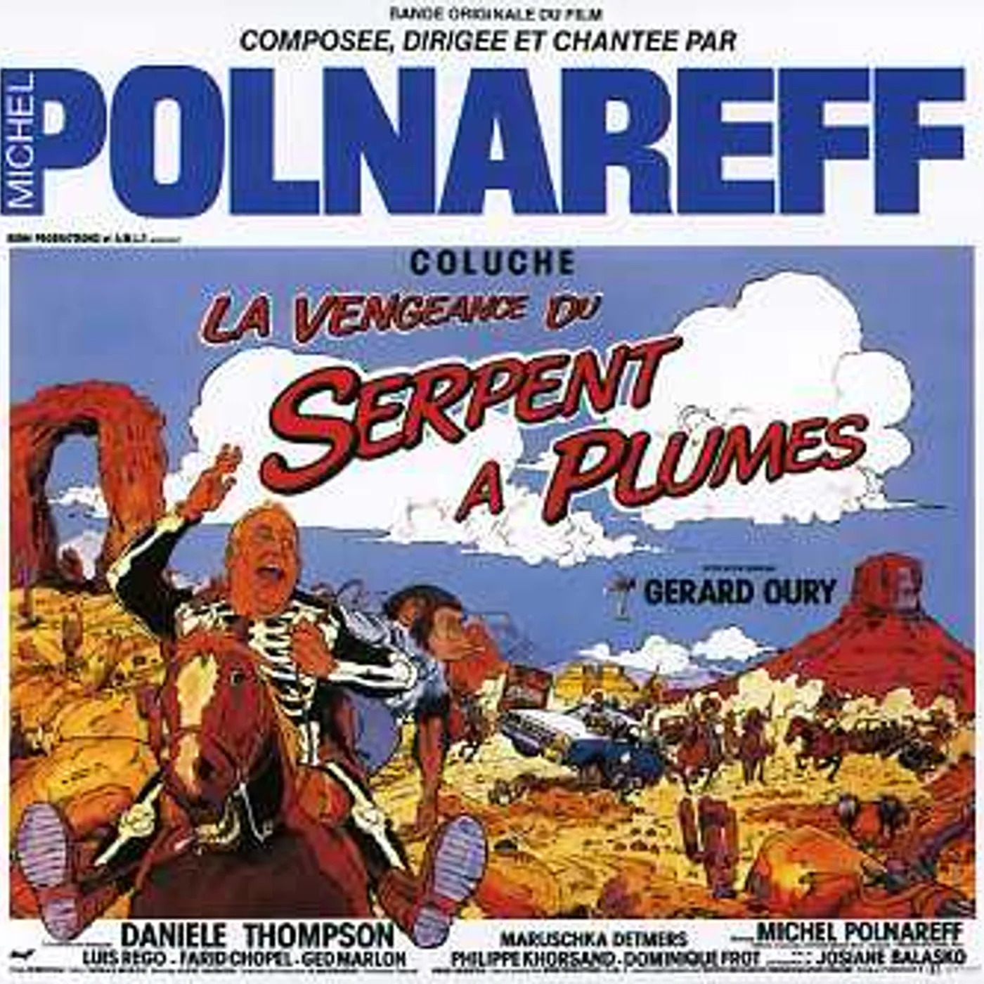 Michel Polnareff LA VENGEANCE DU SERPENT A PLUMES CD