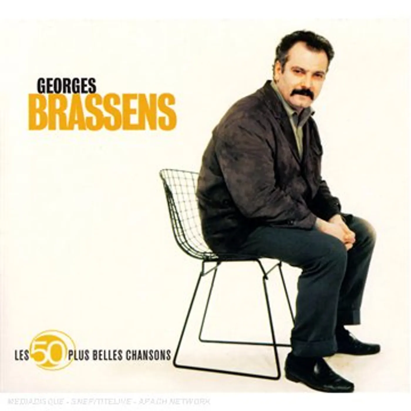 Georges Brassens LES 50 PLUS BELLES CHANSONS CD