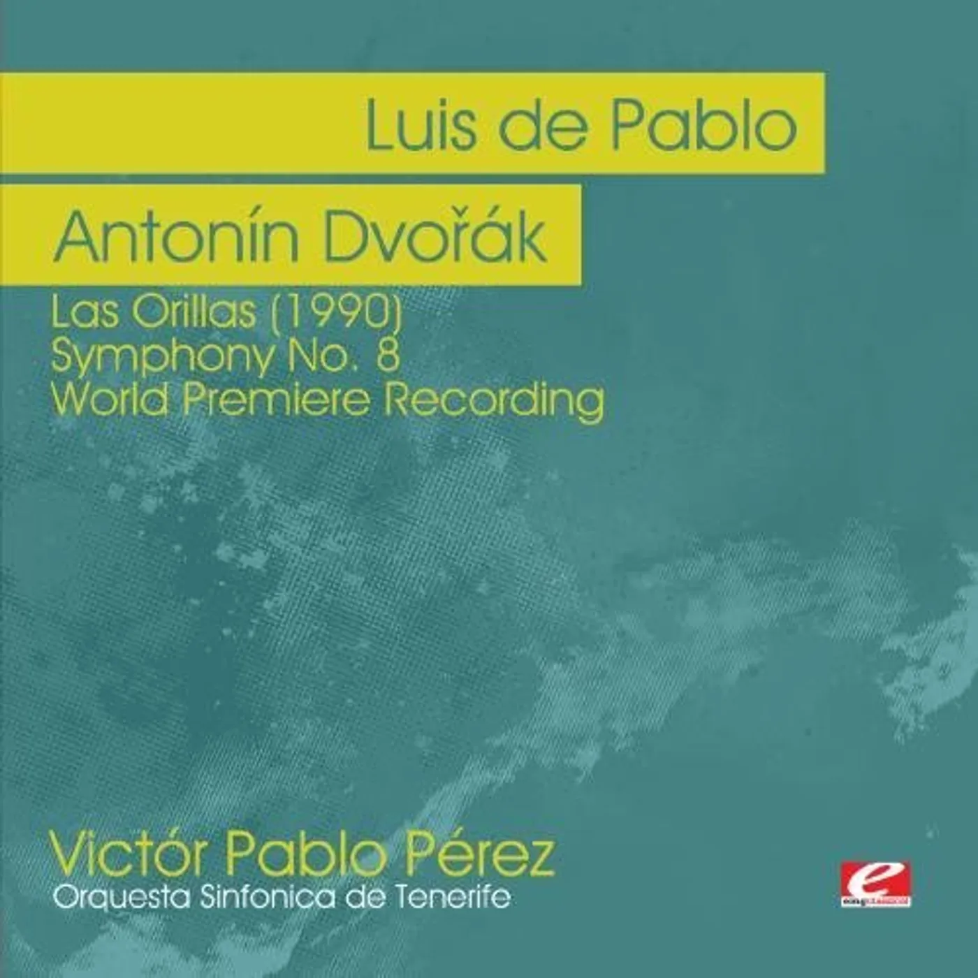 Luis de Pablo DE PABLO: LAS ORILLAS (1990) CD