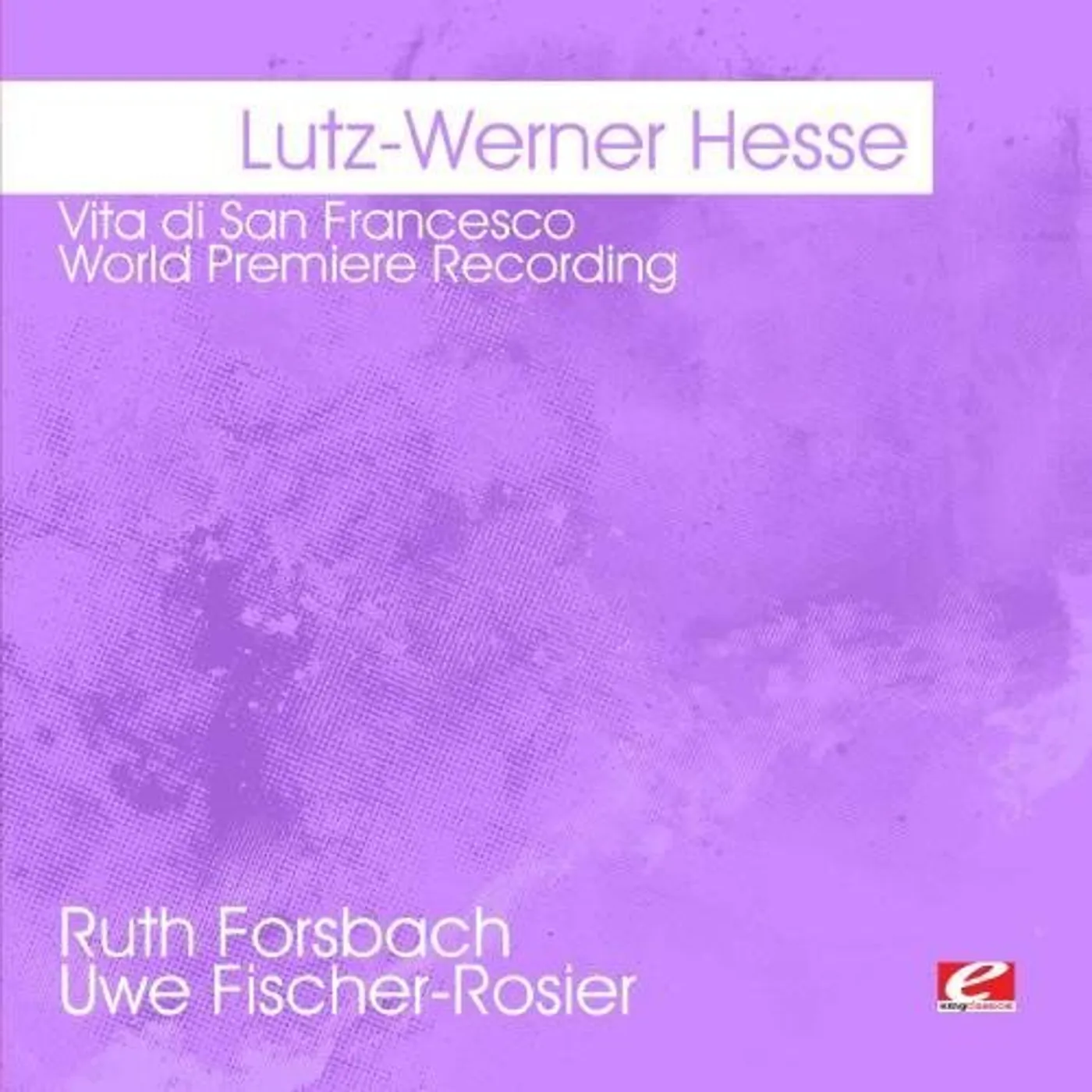 Lutz-Werner Hesse VITA DI SAN FRANCESCO CD