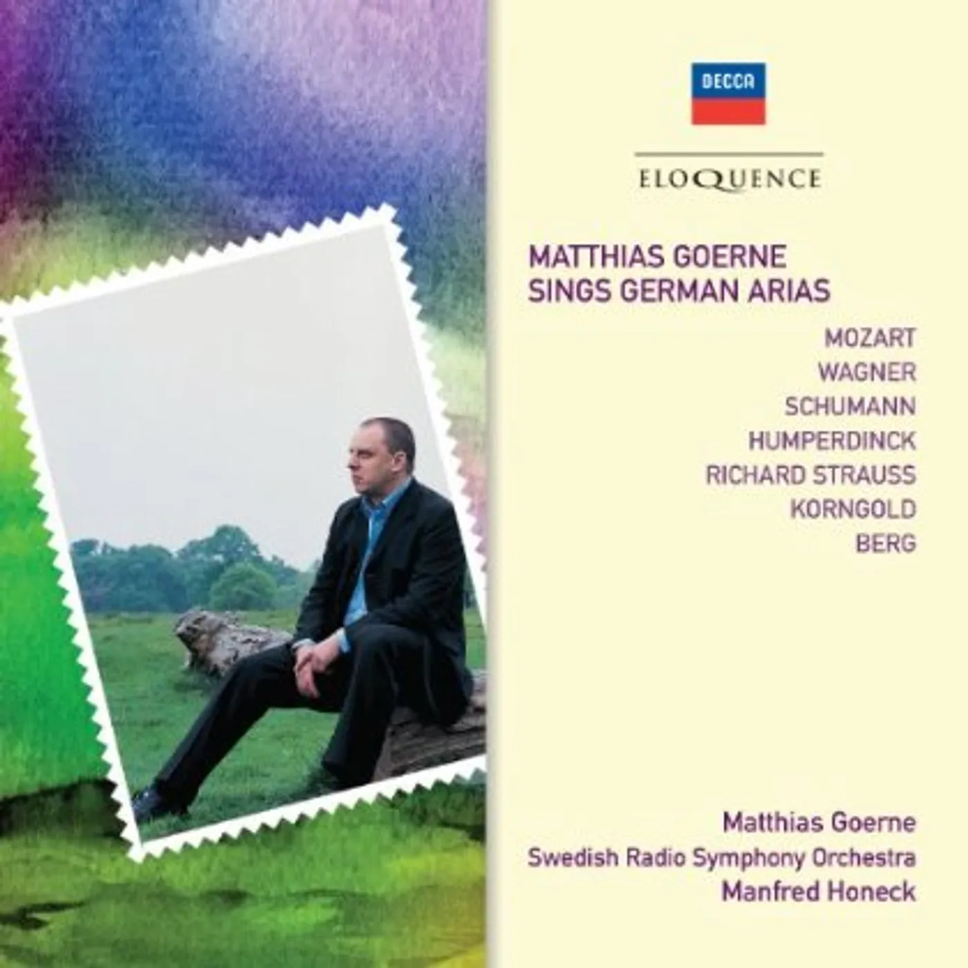 MATTHIAS GOERNE SINGS GERMAN ARIAS CD