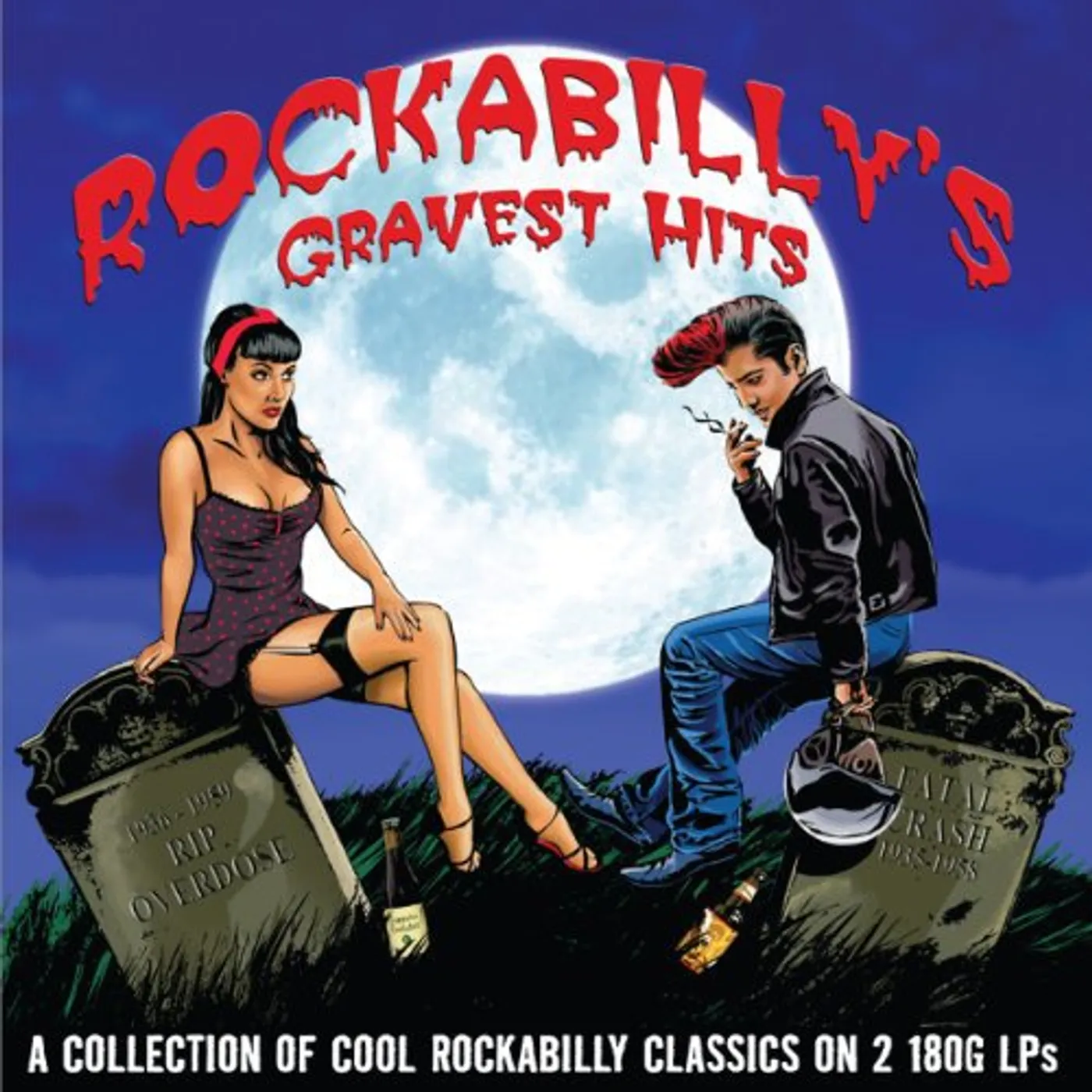 ROCKABILLY'S GRAVEST HITS / VARIOUS Vinyl Record