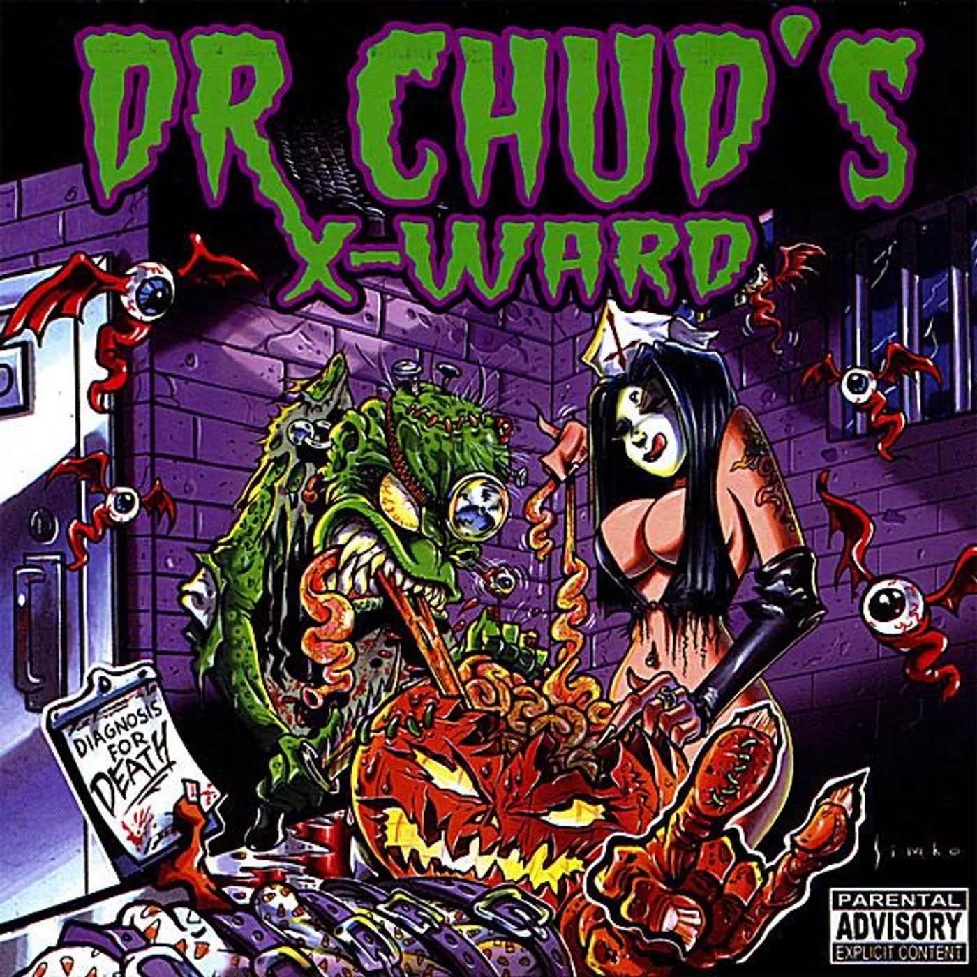 Dr. Chud's X-Ward DIAGNOSIS FOR DEATH CD