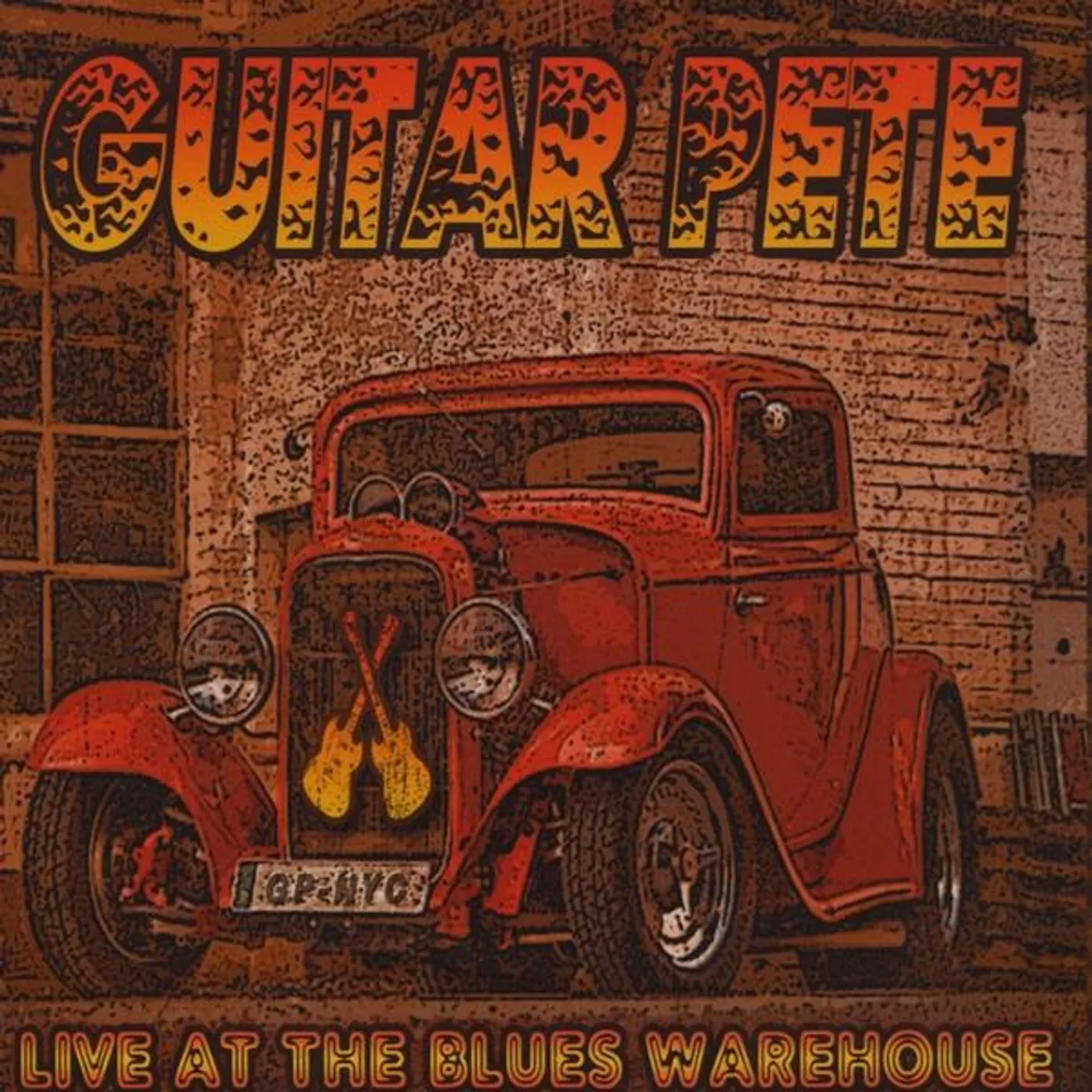 Guitar Pete LIVE AT THE BLUES WAREHOUSE CD