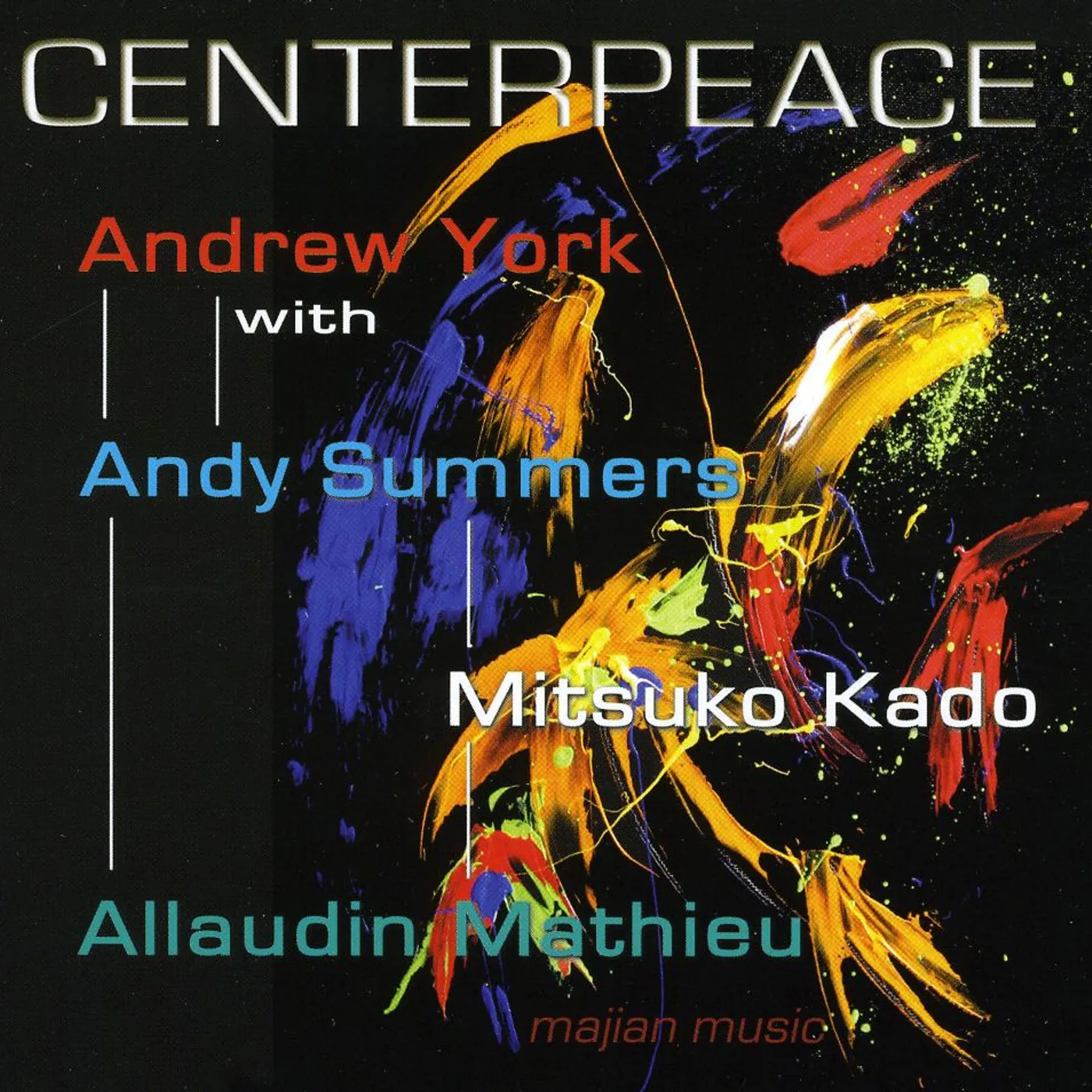 Andrew York CENTERPEACE CD