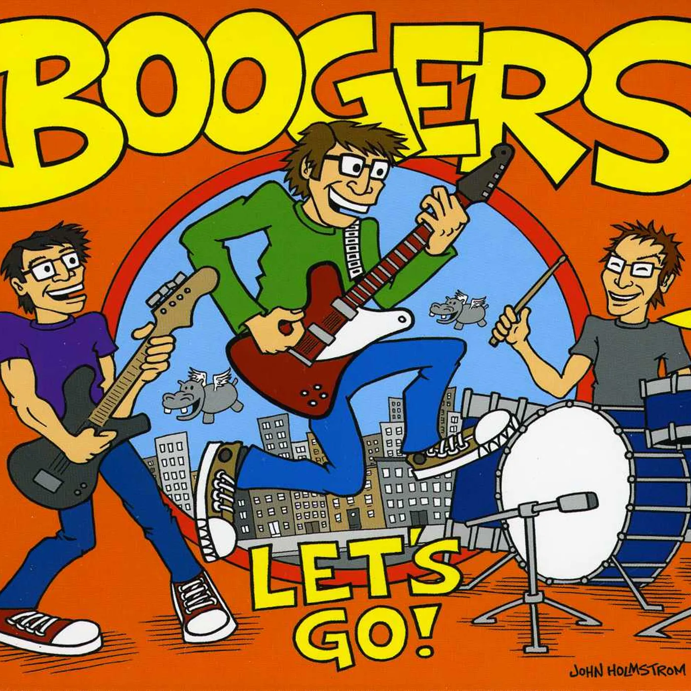 Boogers LET'S GO CD