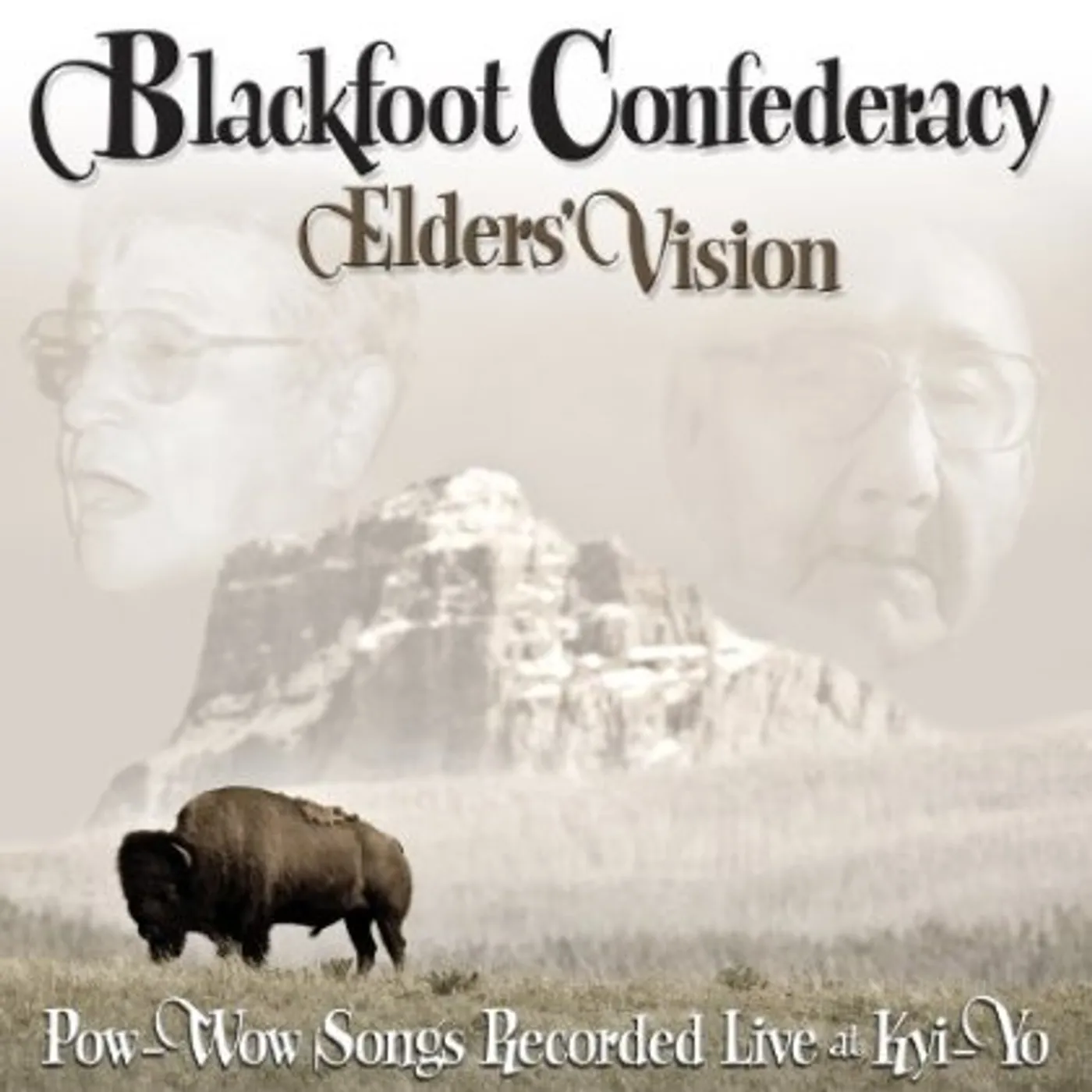 Blackfoot Confederacy ELDERS VISION: POW-WOW SONGS RECORDED LIVE AT KYI CD