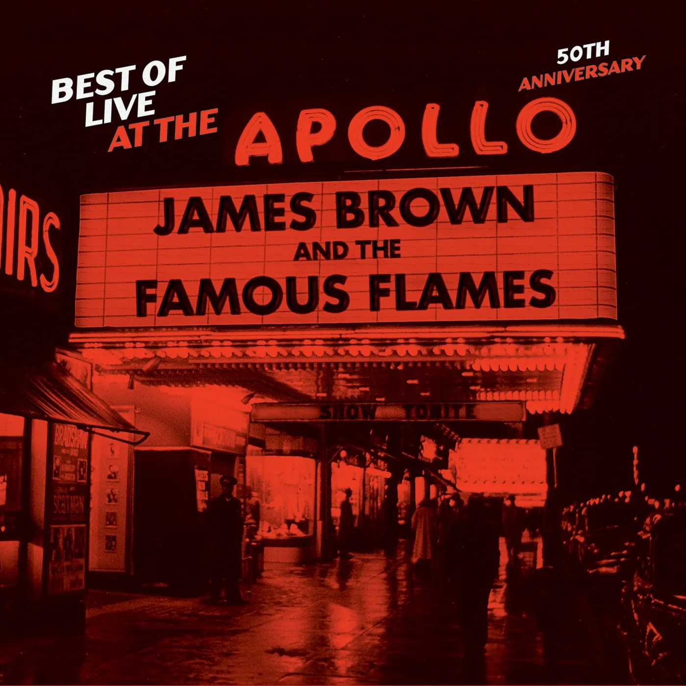 James Brown BEST OF LIVE AT THE APOLLO: 50TH ANNIVERSARY CD