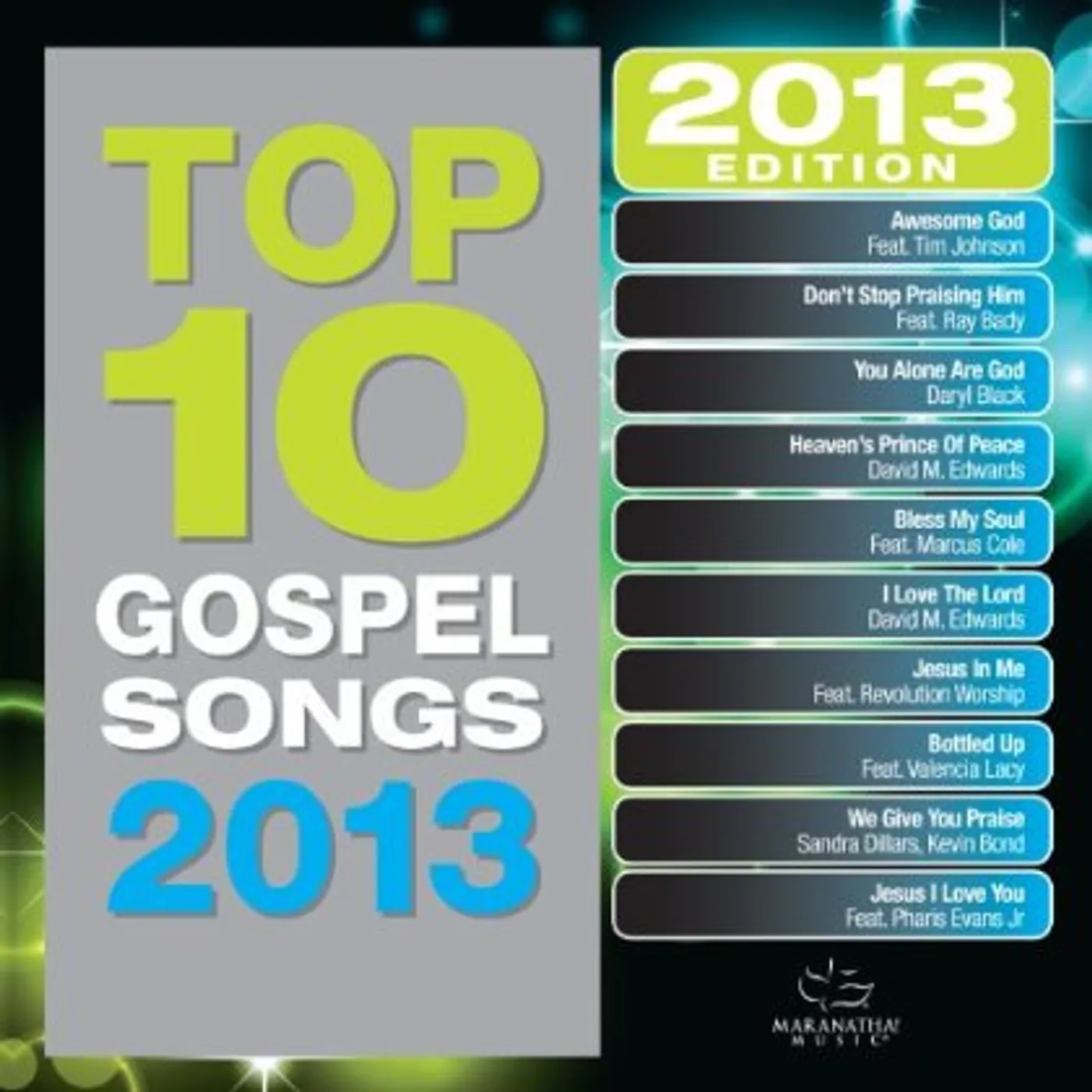 Maranatha! Gospel TOP 10 GOSPEL SONGS CD