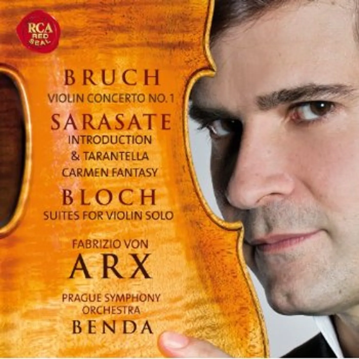 Fabrizio von Arx BRUCH: VLN CTO NO 1 / DE SARASA CD
