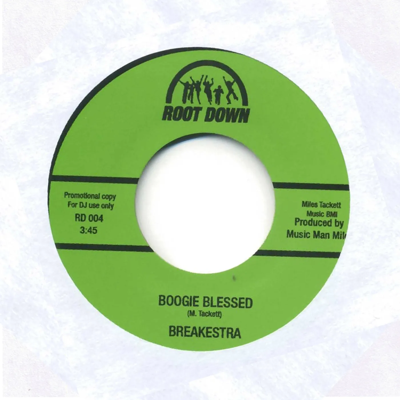 Breakestra BOOGIE BLESSED / MISS FUNKY SOLE SHAKE Vinyl Record