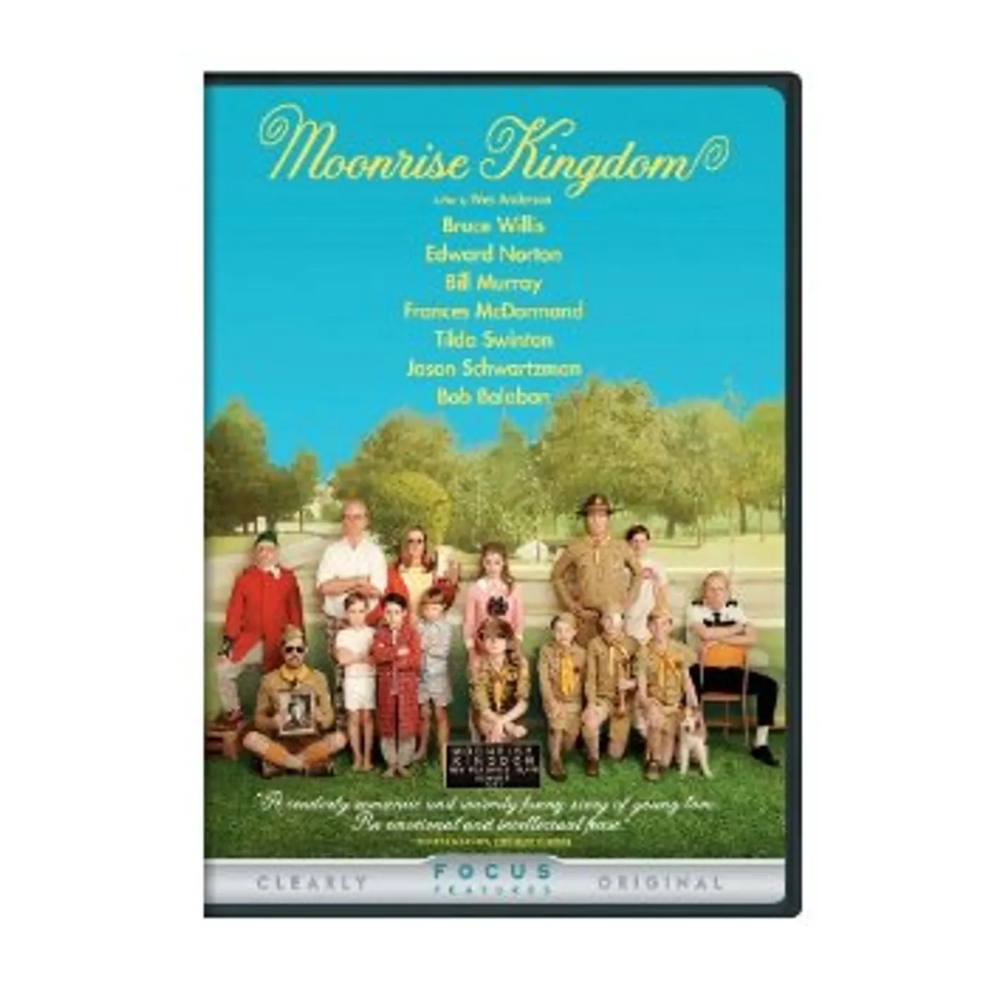 MOONRISE KINGDOM DVD
