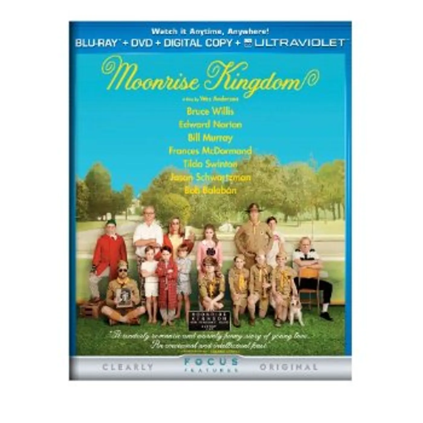 MOONRISE KINGDOM Blu-ray