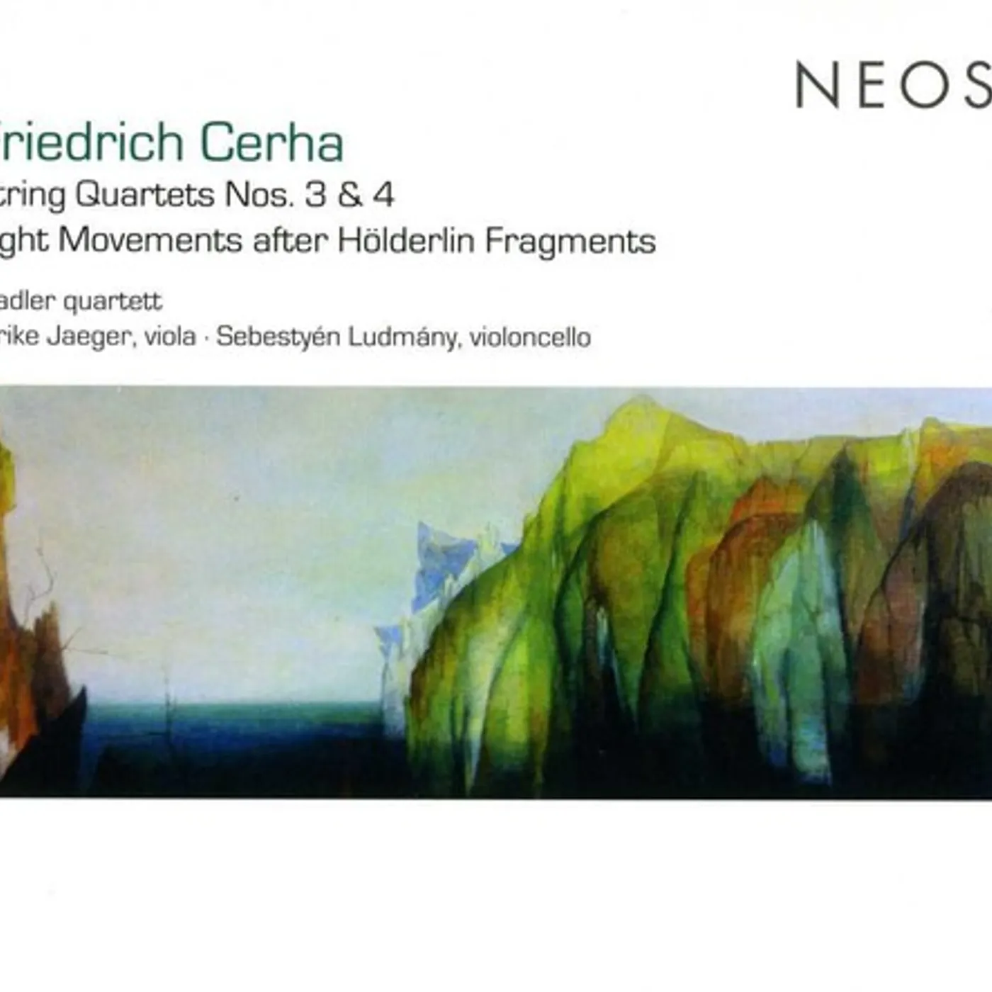 Stadler Quartet STRING QUARTETS NOS. 3 & 4 CD