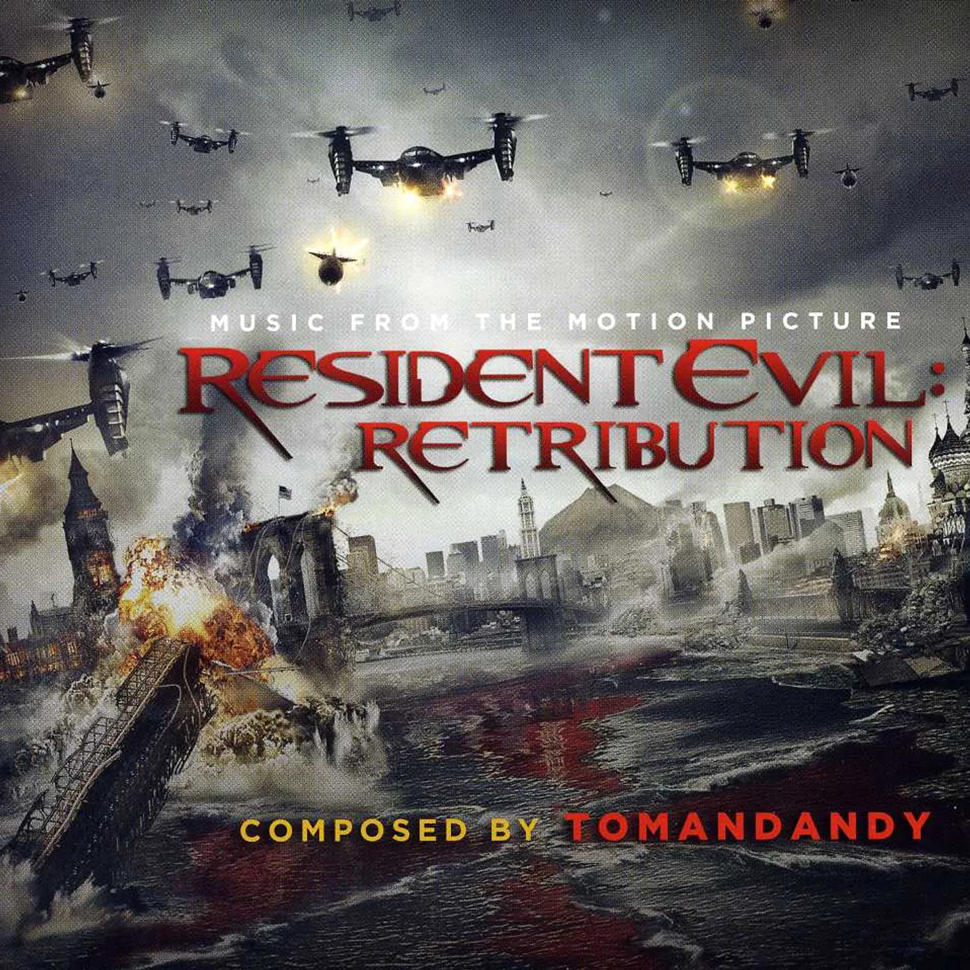 Tomandandy RESIDENT EVIL: RETRIBUTION (SCORE) / Original Soundtrack CD