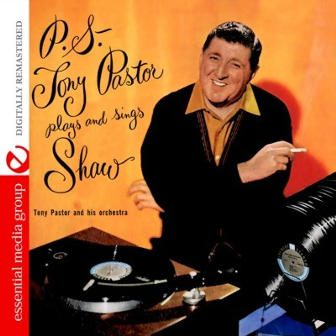Tony Pastor PLAYS & SINGS ARTIE SHAW CD
