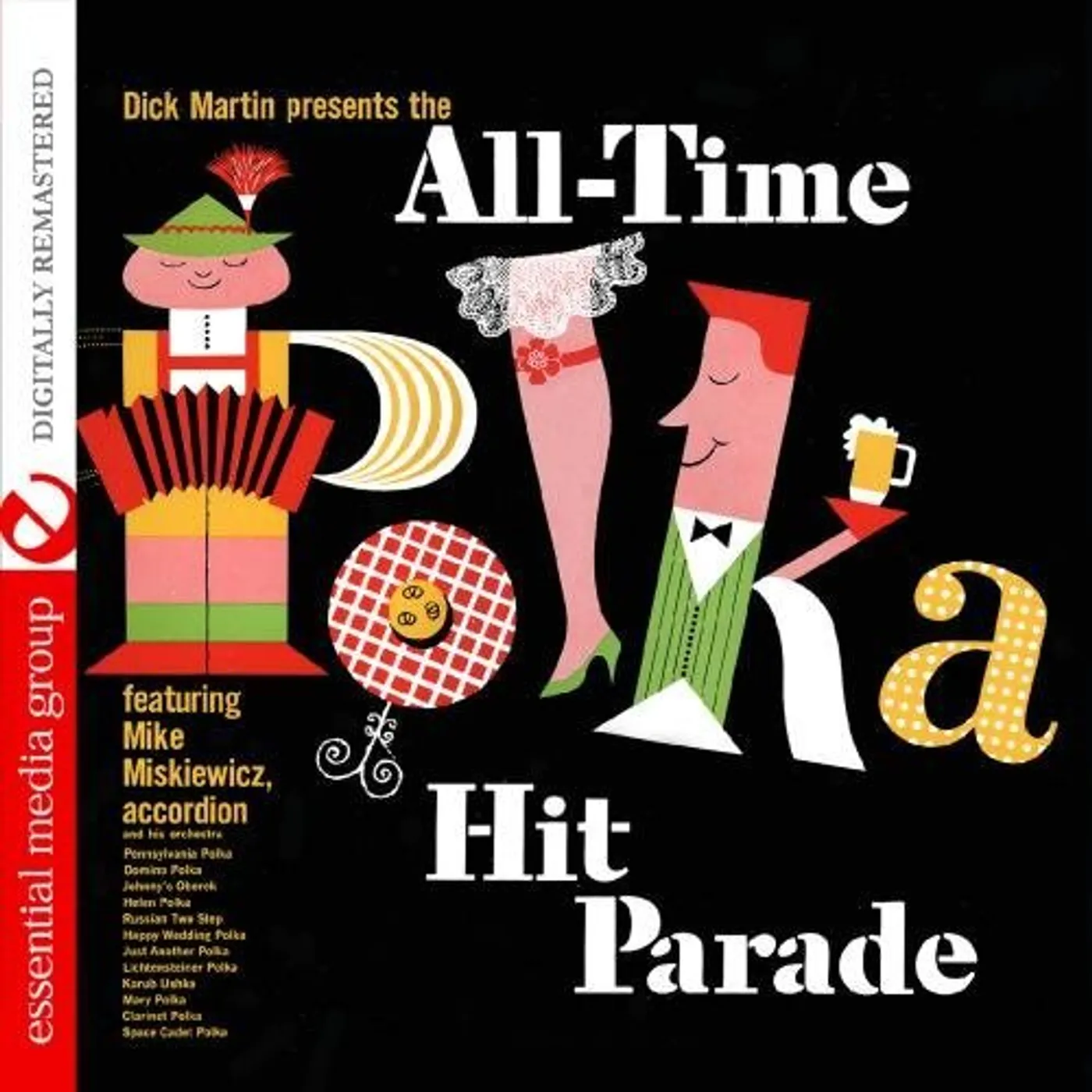 Mike Miskiewicz DICK MARTIN PRESENTS ALL-TIME POLKA HIT PARADE CD