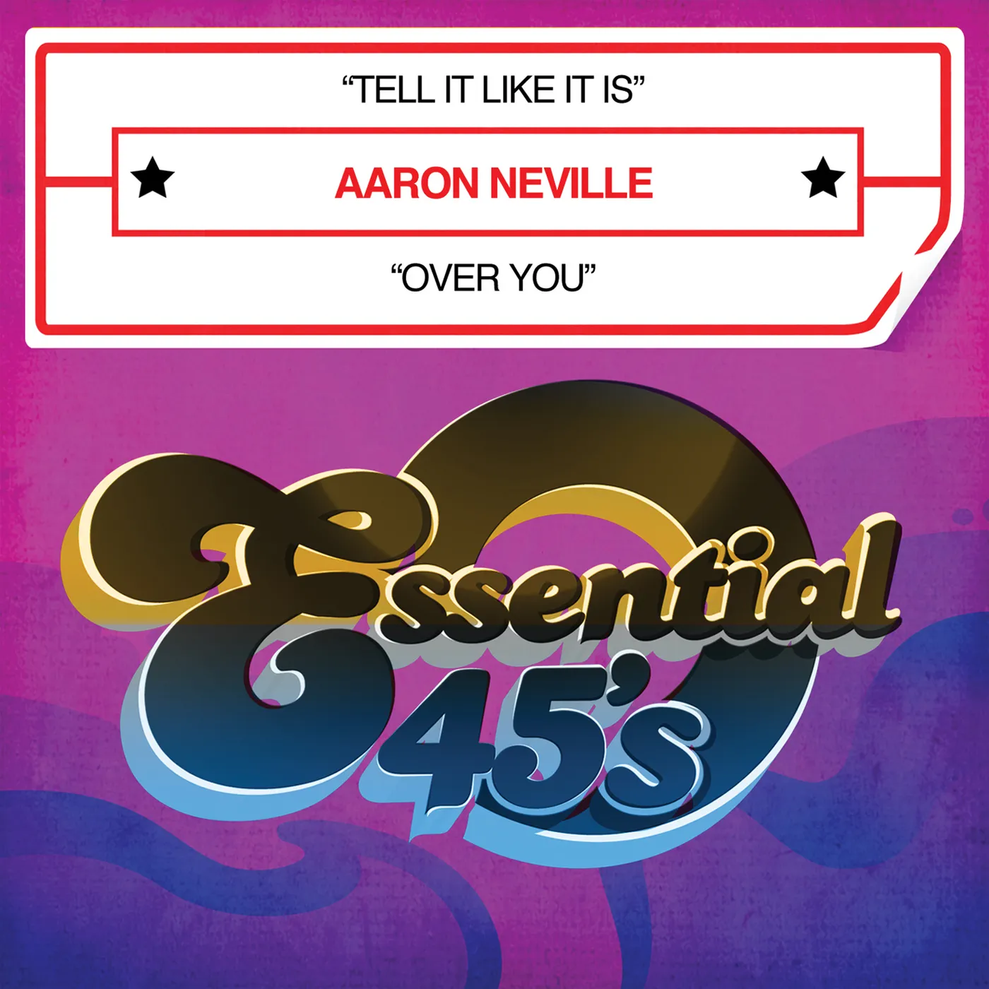 Aaron Neville TELL IT LIKE IT IS / OVER YOU CD