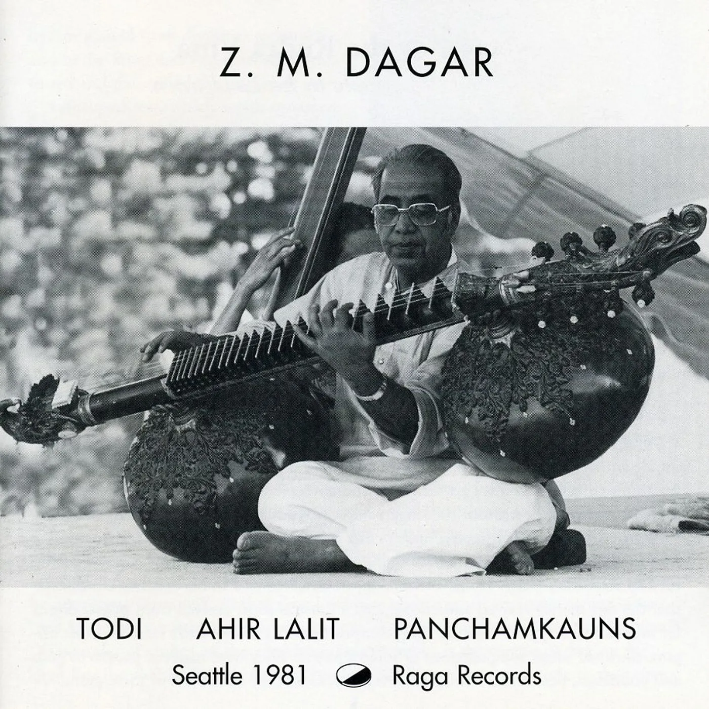Z. M. Dagar TODI AHIR LALIT PANCHAMKAUNS CD