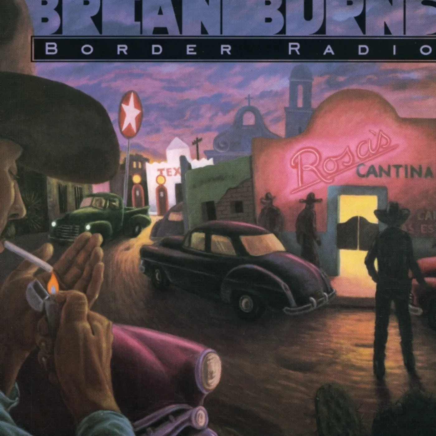 Brian Burns BORDER RADIO CD