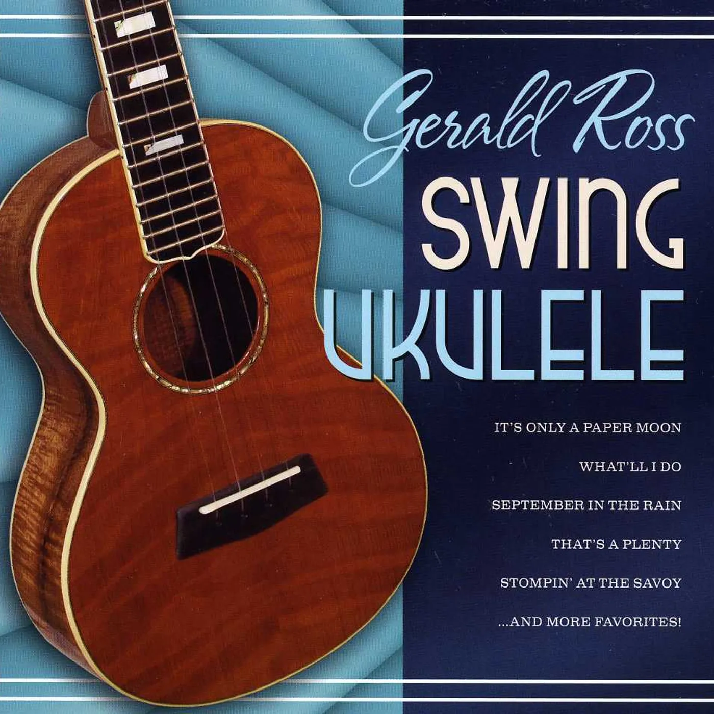 Gerald Ross SWING UKULELE CD