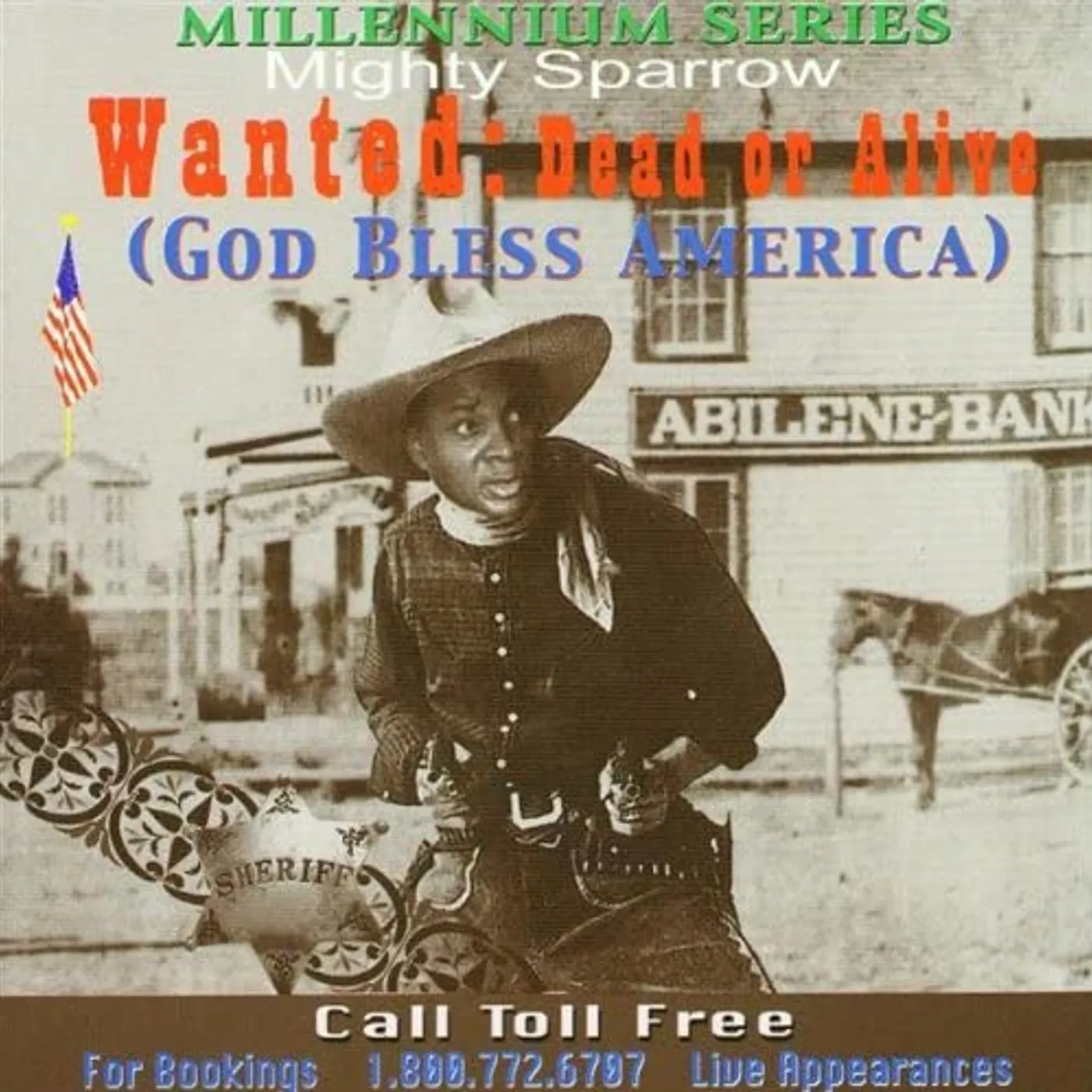 Mighty Sparrow WANTED DEAD OR ALIVE Vinyl Record