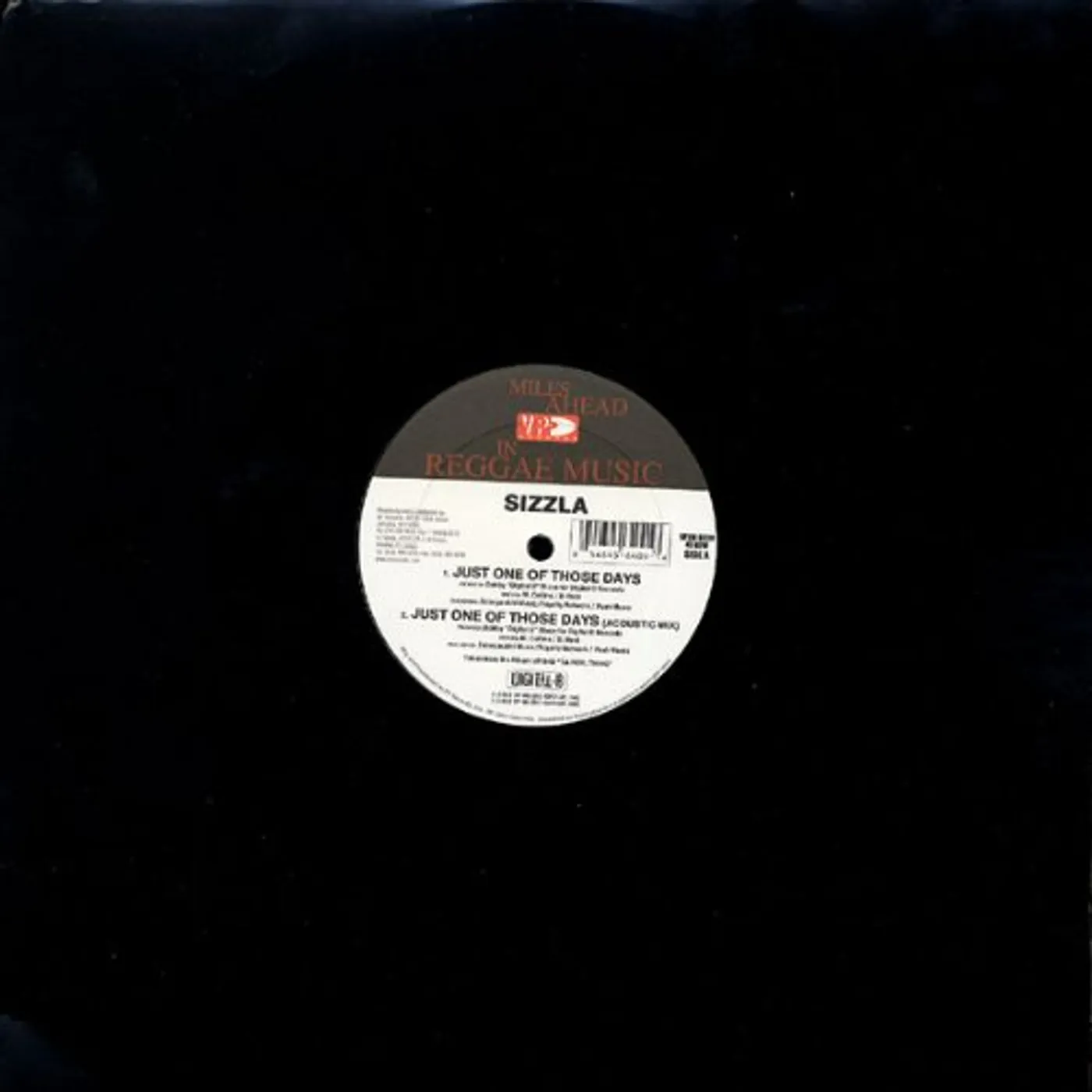 Sizzla JUST ONE OF THOSE Vinyl Record