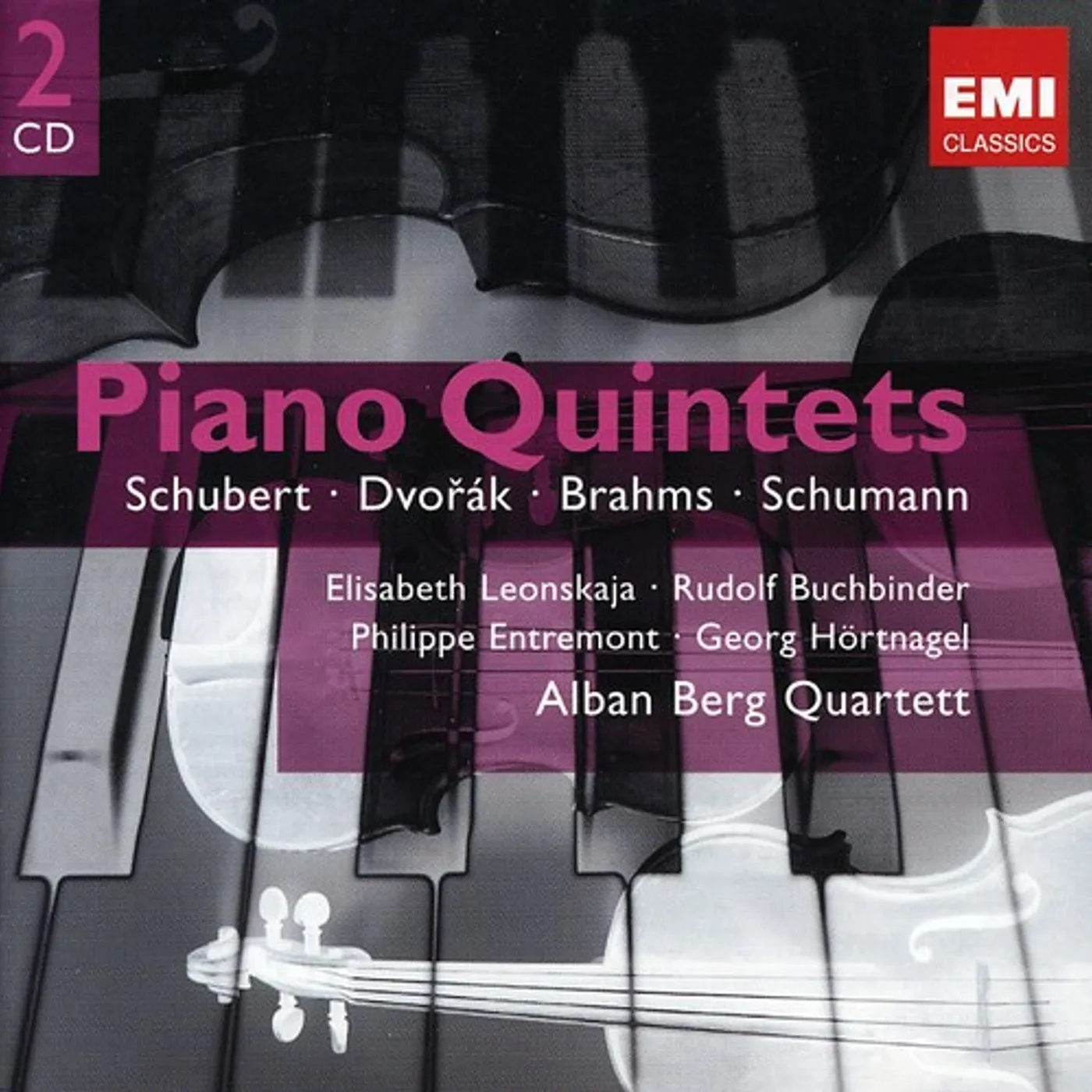 Alban Berg Quartett PIANO QUINTETS CD