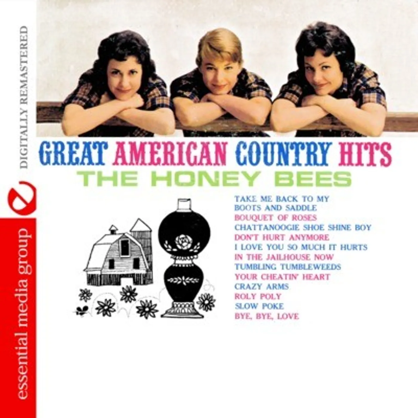 Honey Bees GREAT AMERICAN COUNTRY HITS CD