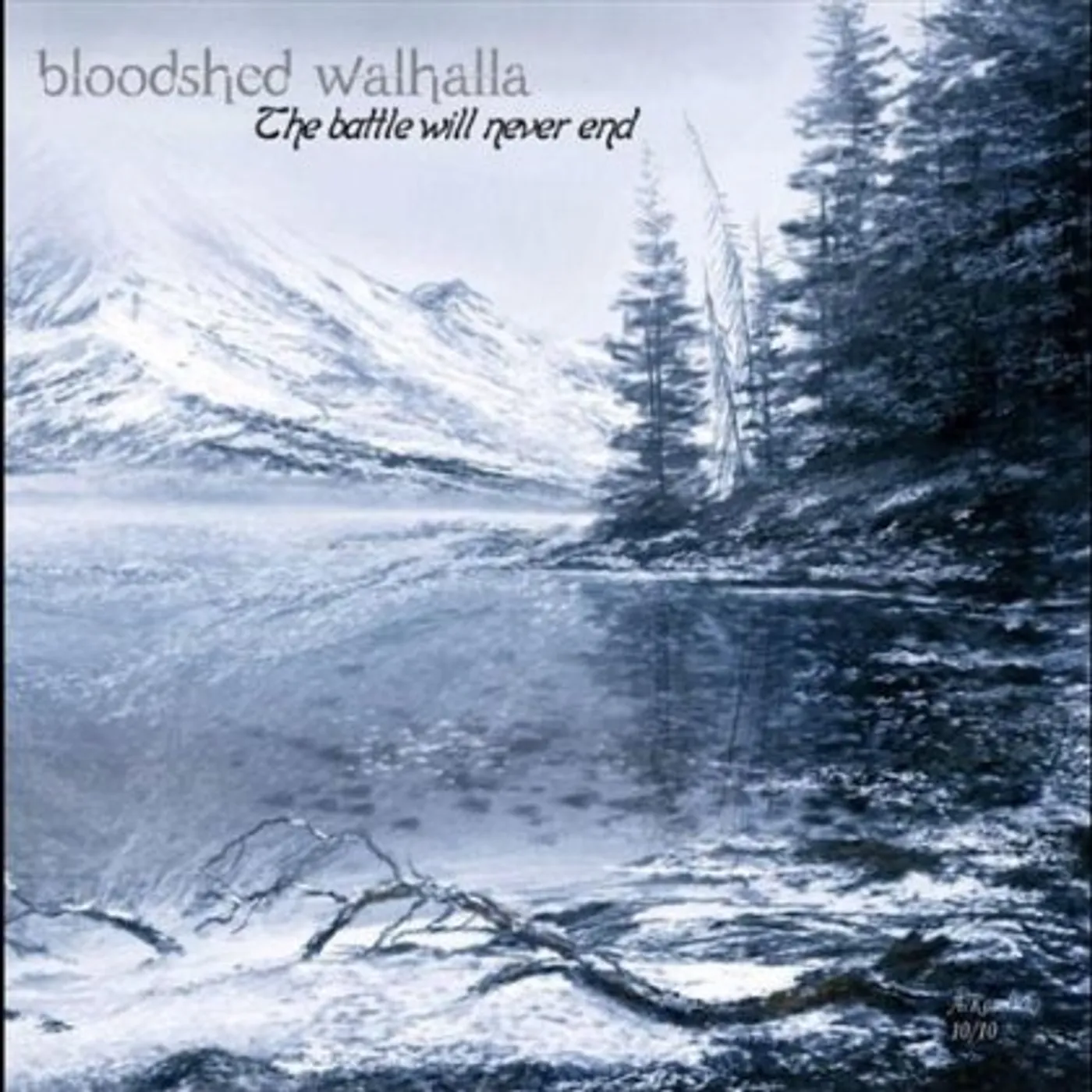 Bloodshed Walhalla BATTLE WILL NEVER END CD