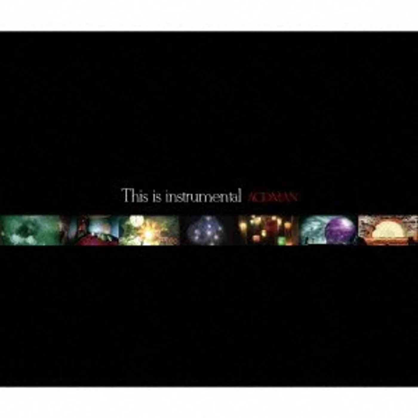 ACIDMAN THIS IS INSTRUMENTAL CD