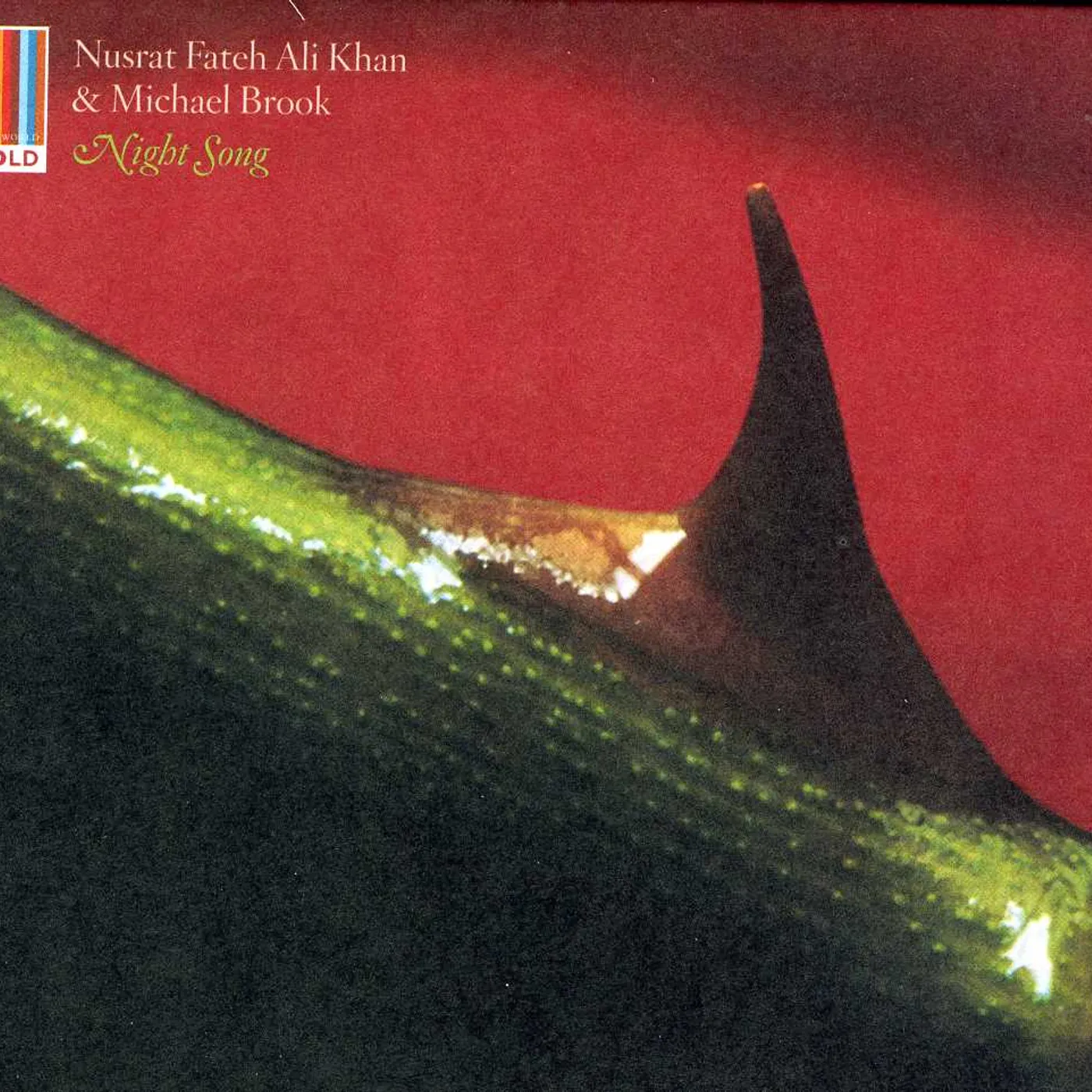 Nusrat Fateh Ali Khan & Michael Brook NIGHT SONG CD