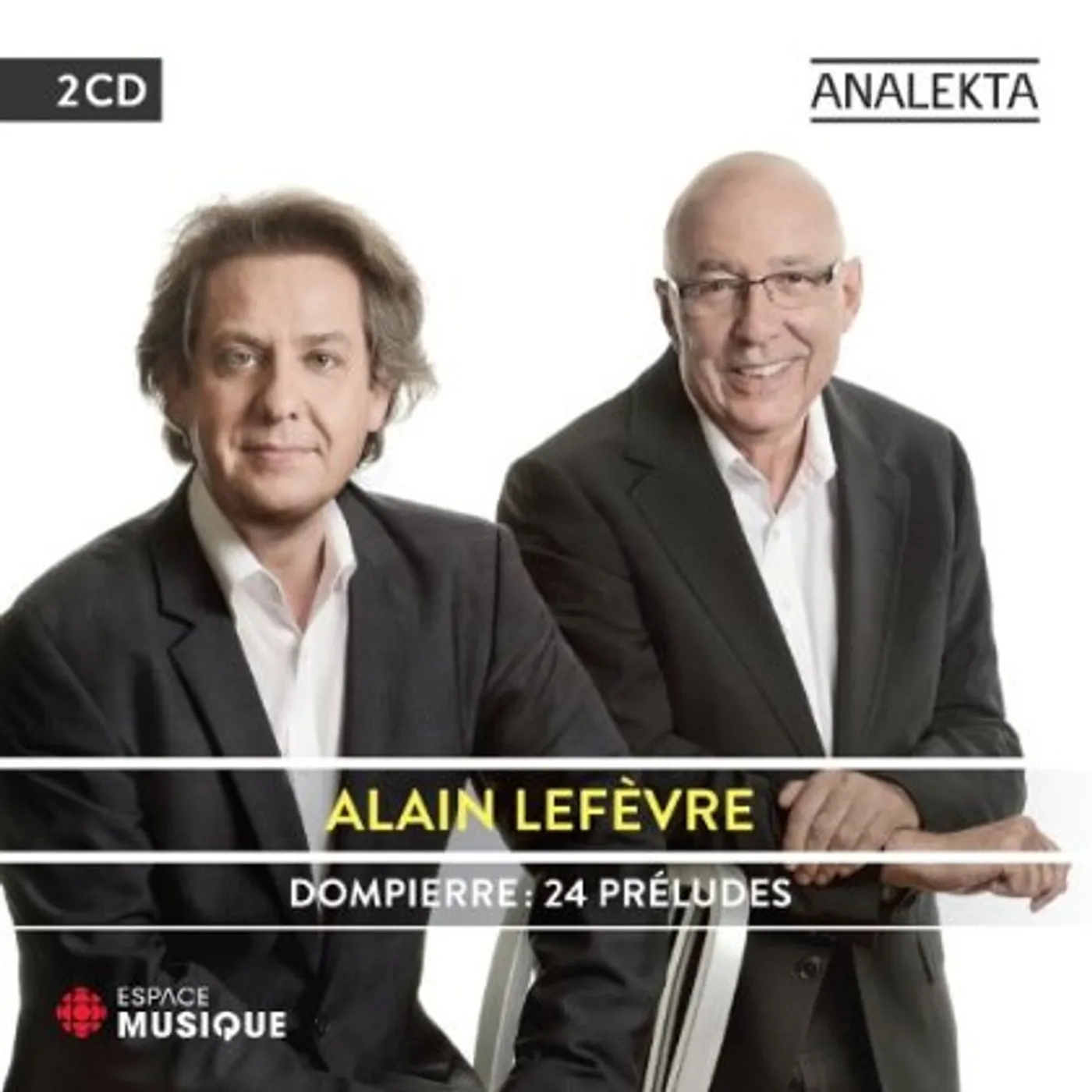 Alain Lefevre DOMPIERRE: 24 PRELUDES CD