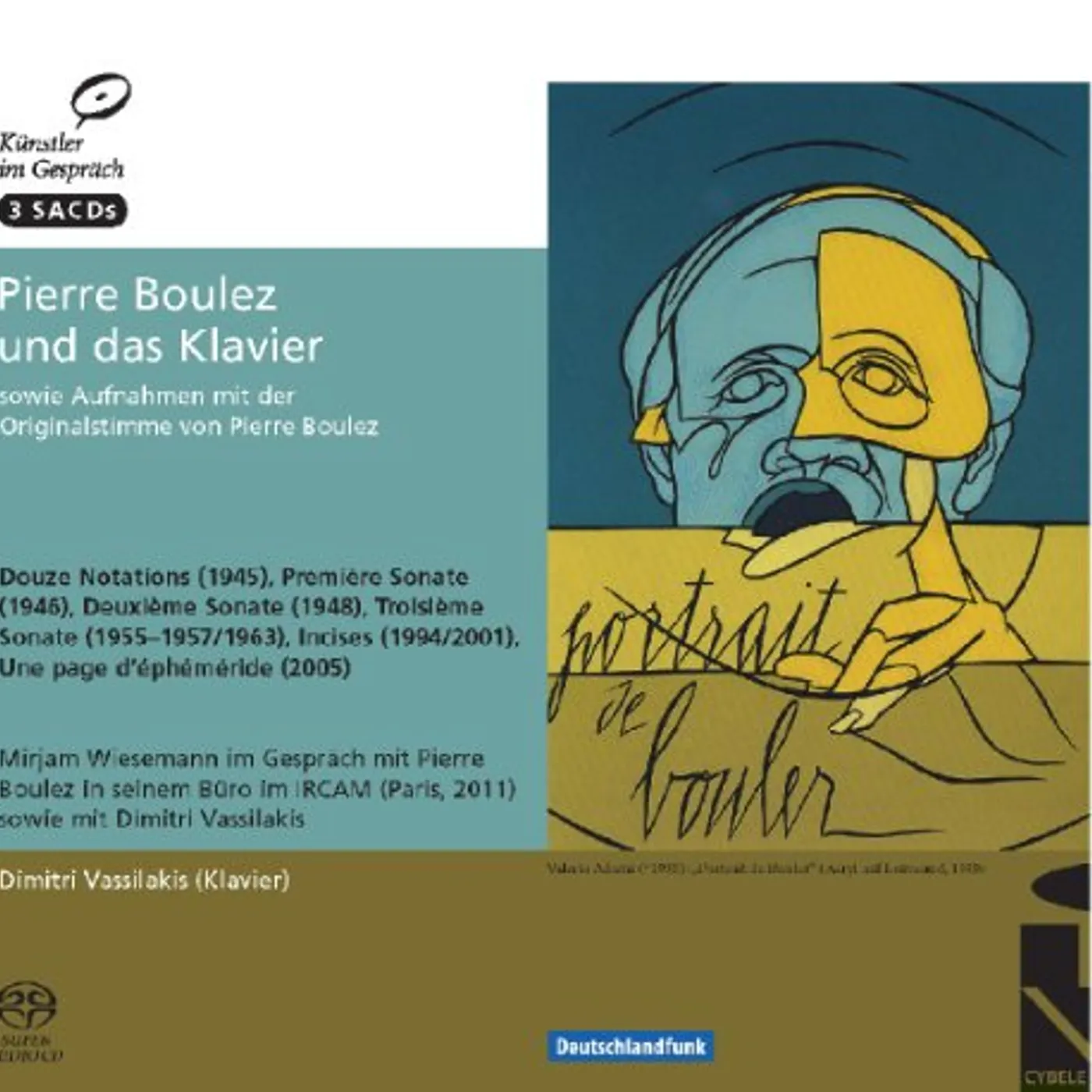 PIERRE BOULEZ & THE PIANO CD Super Audio CD