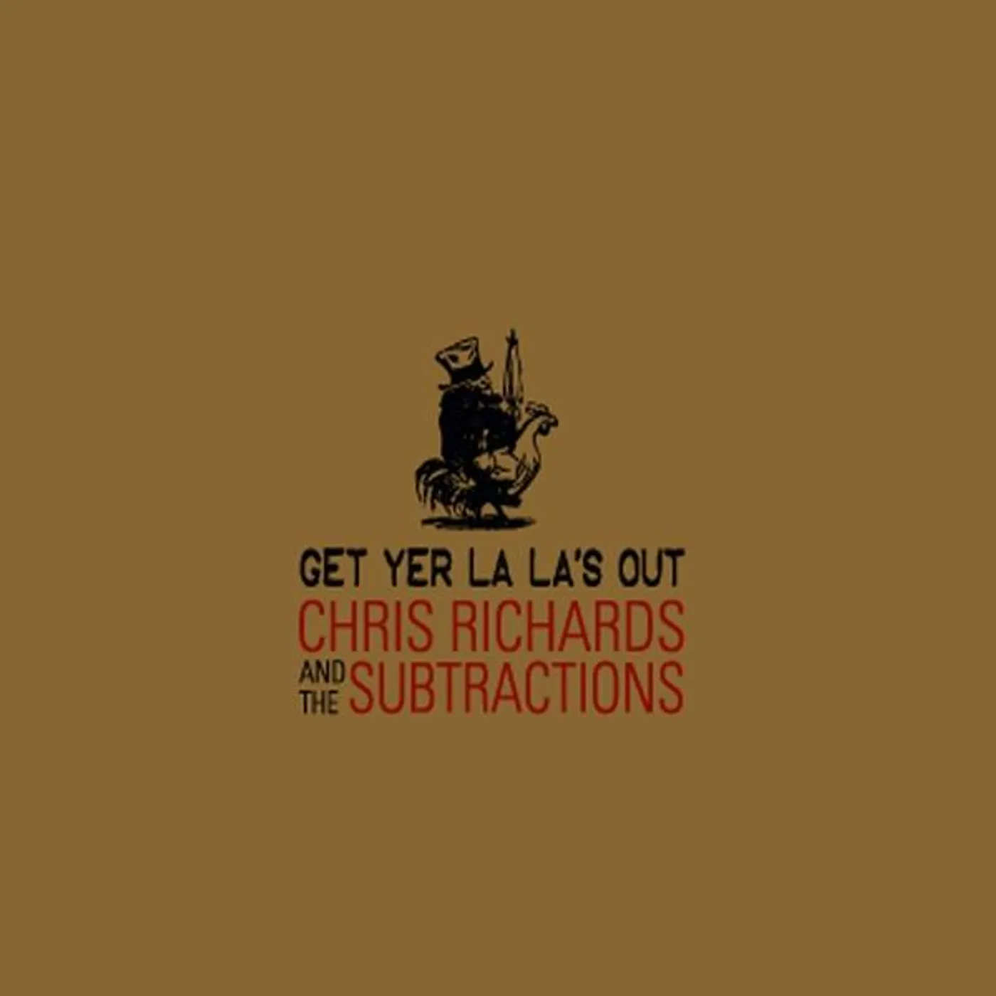 Chris Richards GET YER LA LA'S OUT CD
