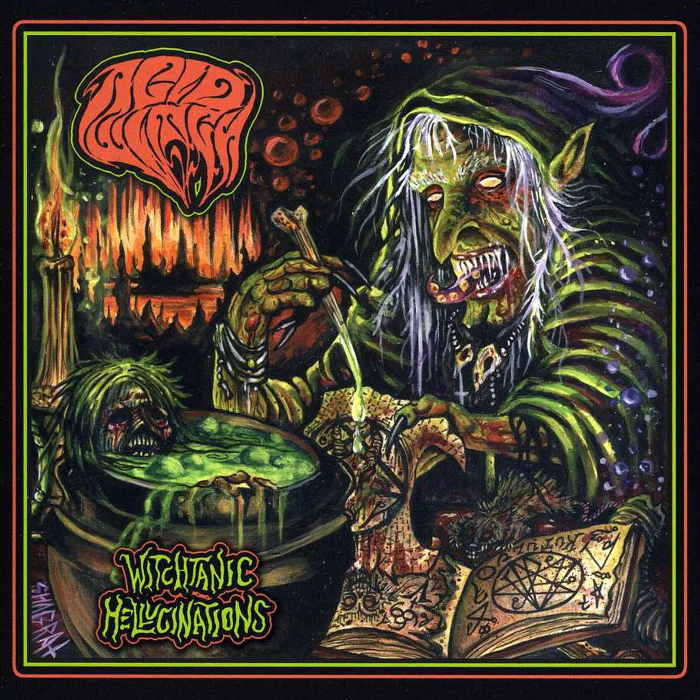 Acid Witch WITCHTANIC HALLUCINATIONS CD