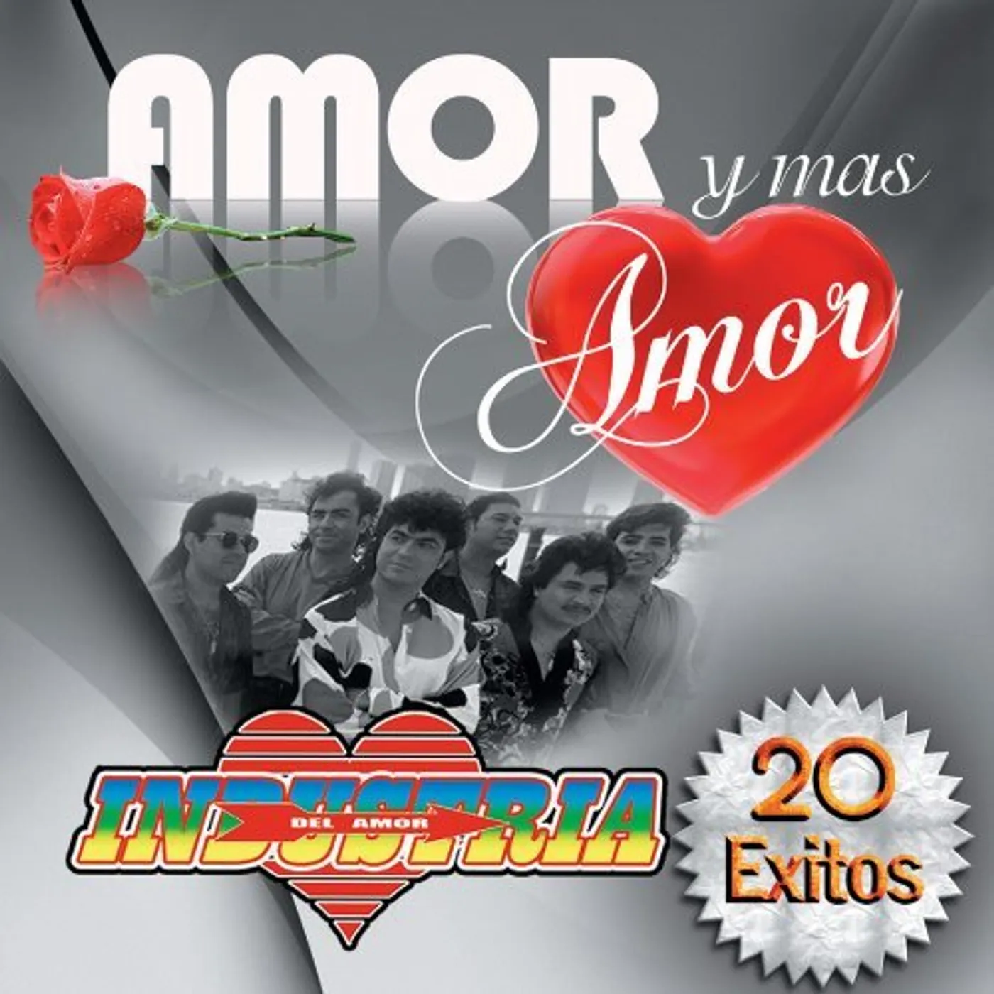 Industria del Amor AMOR Y MAS AMOR CD