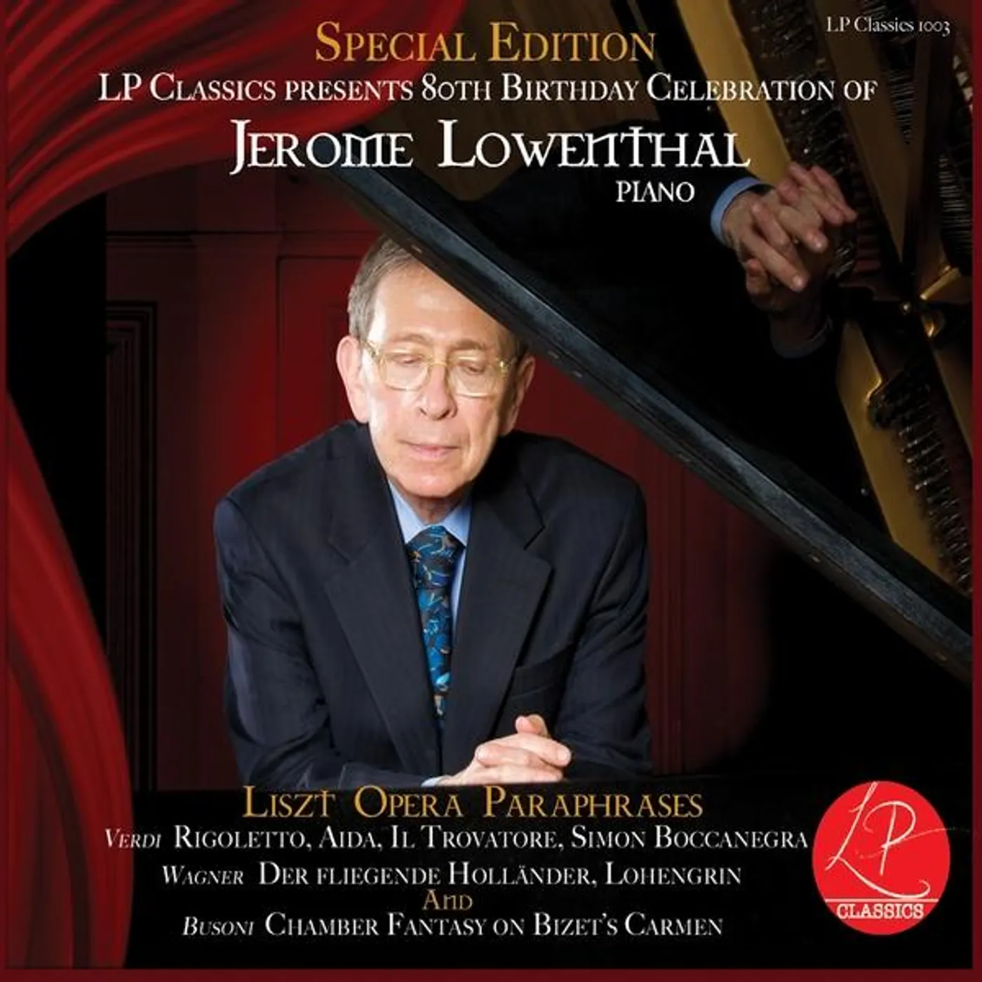 JEROME LOWENTHAL OPERA PARAPHRASES CD