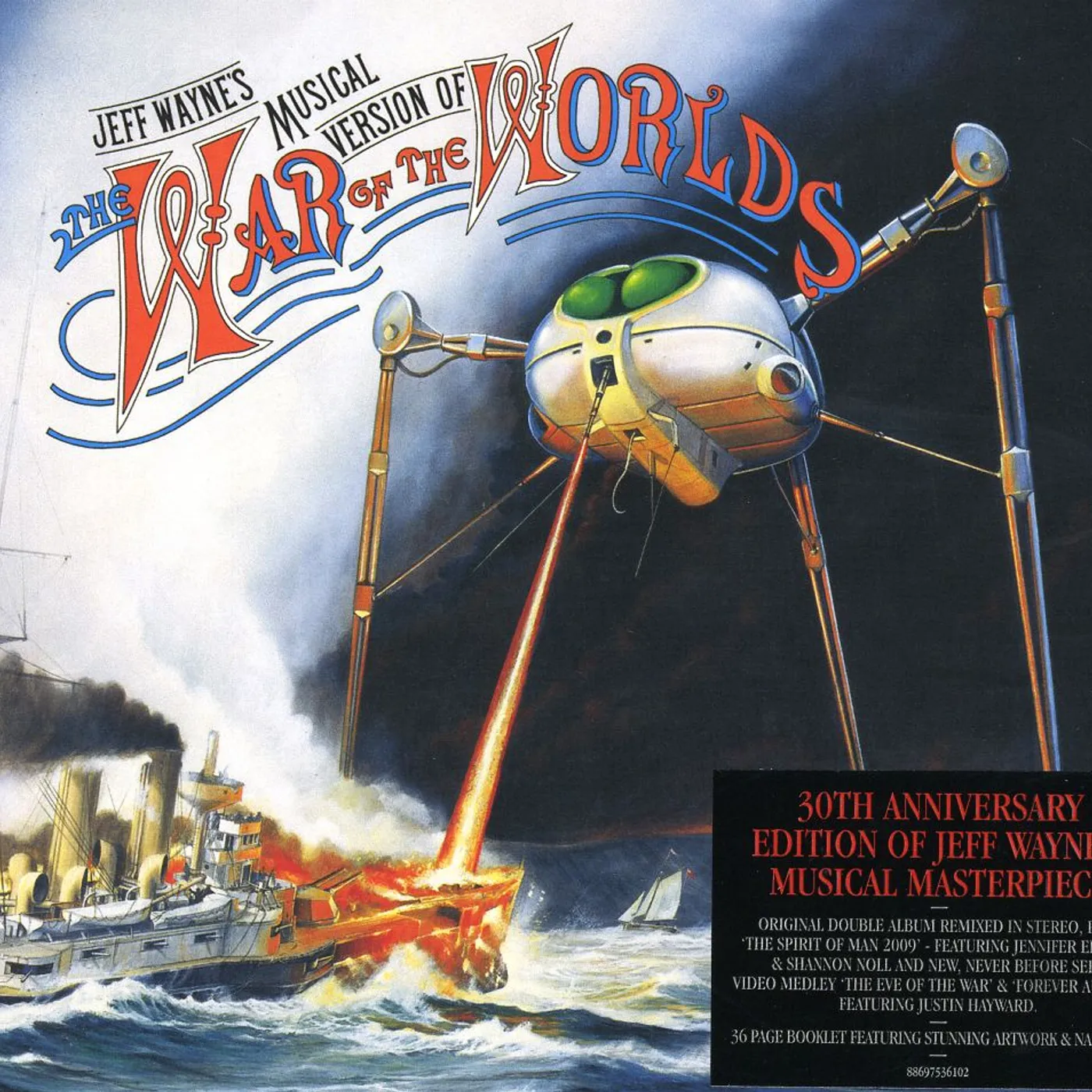 Jeff Wayne WAR OF THE WORLDS CD